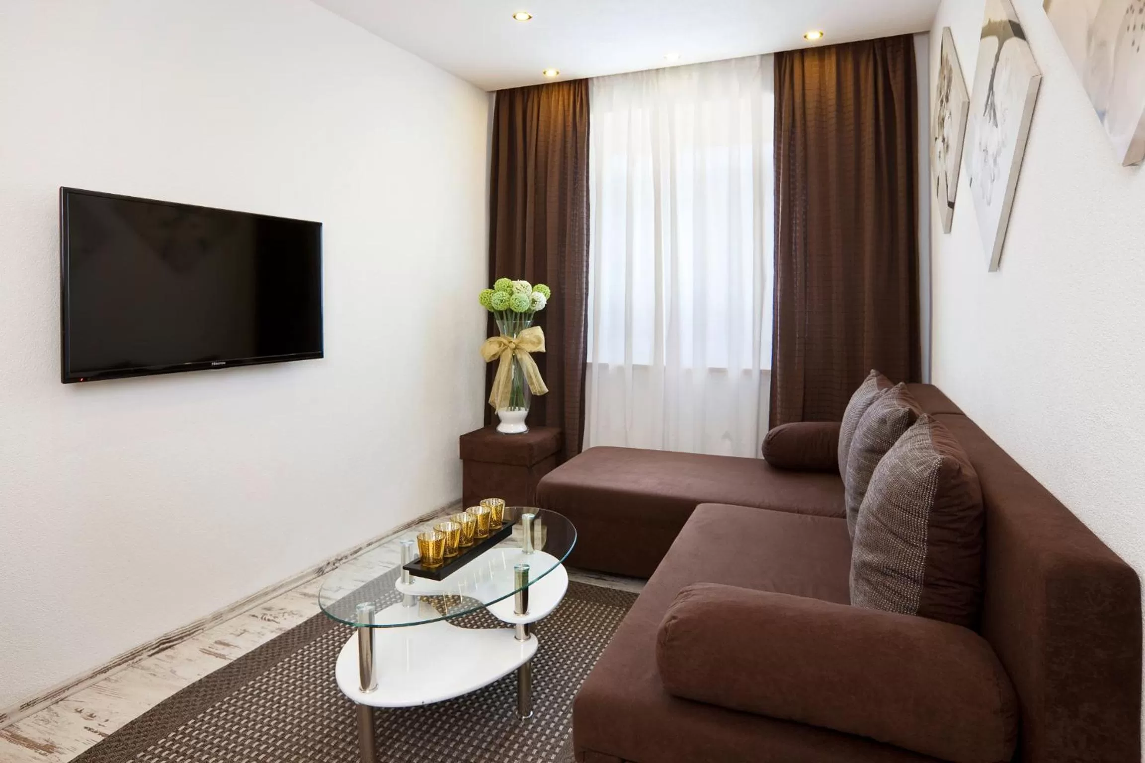 Living room in City Apart Hotel Füssen