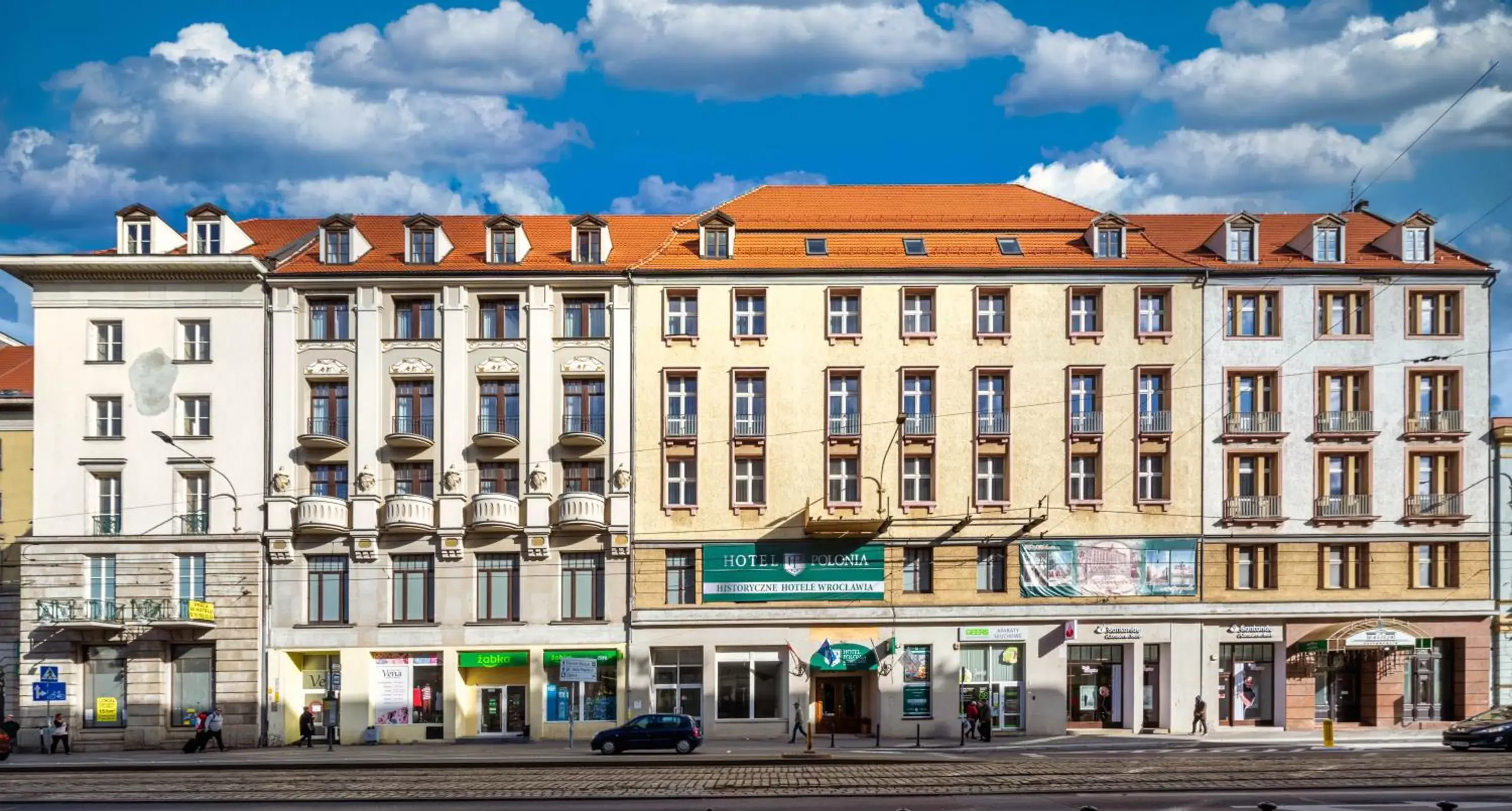 Property Building in Hotel Polonia Centrum