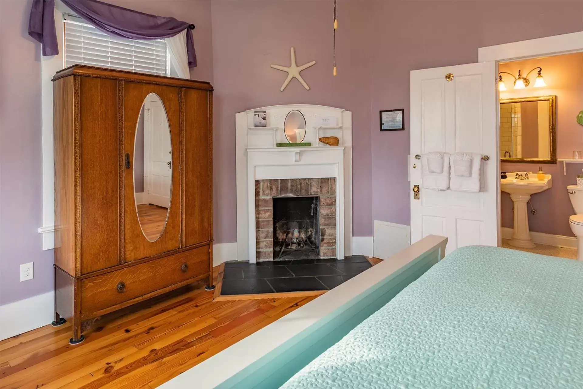 Bed in Surf Song Bed & Breakfast Bed in Surf Song Bed & Breakfast