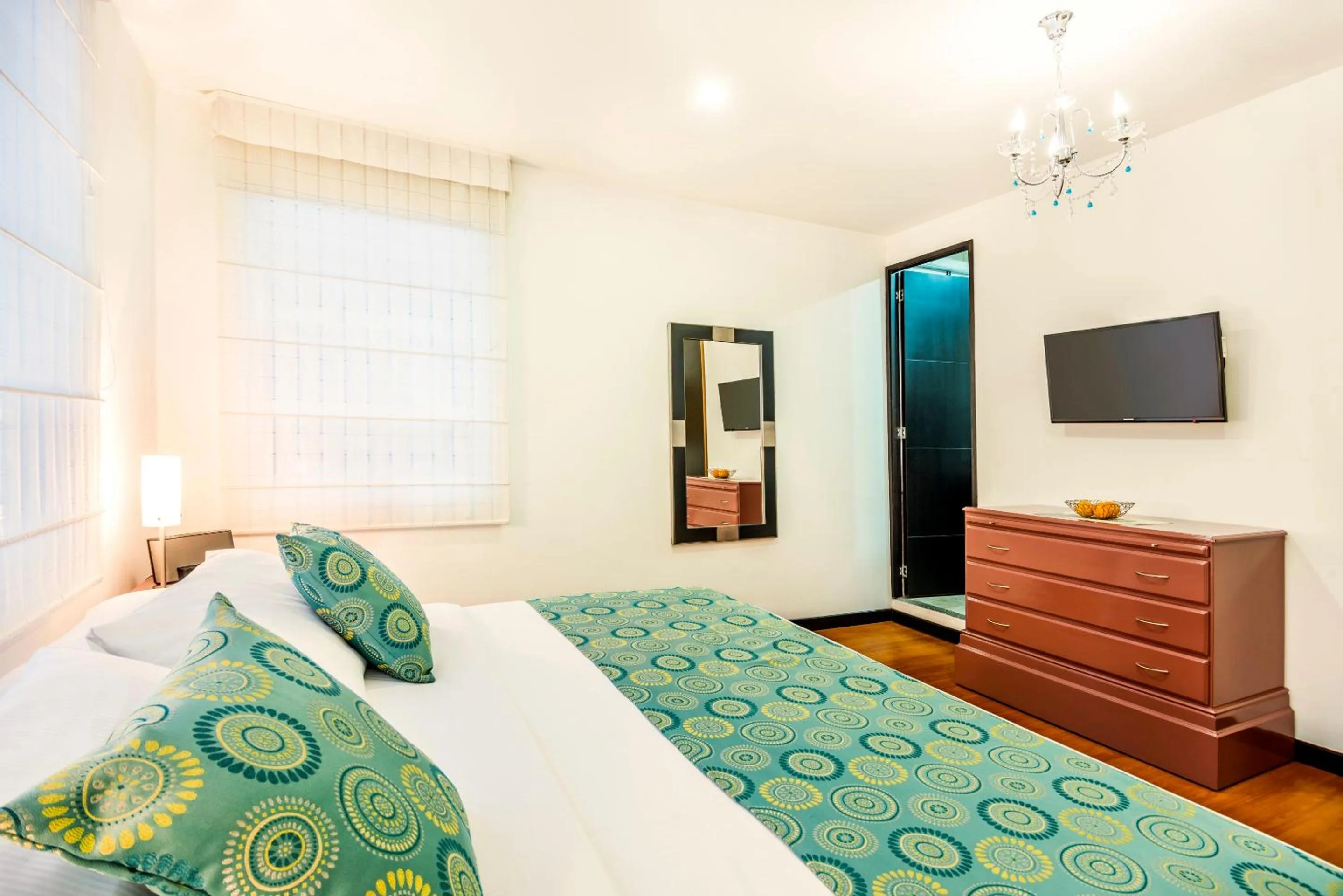 Bed in Matisse Hotel