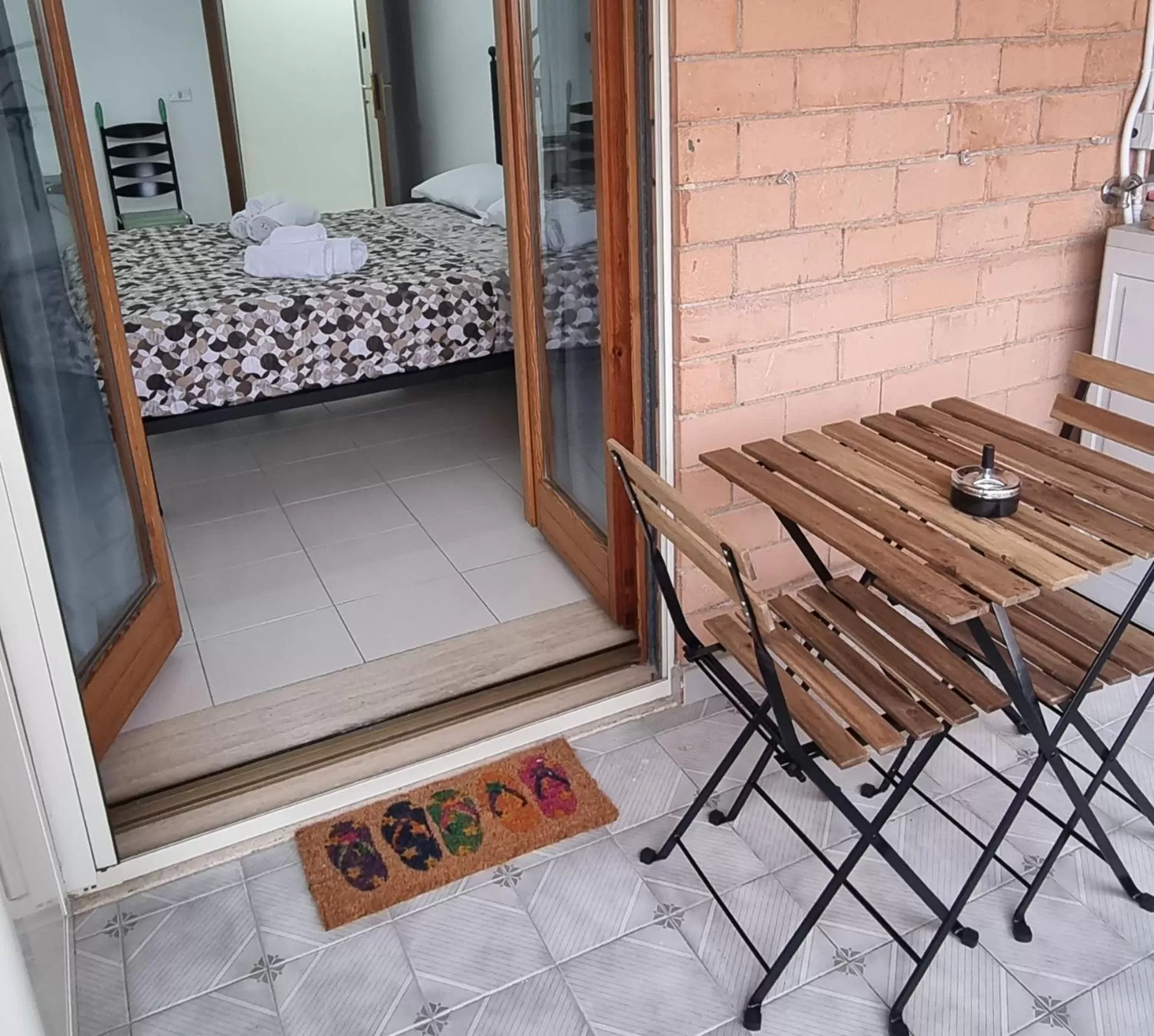 Balcony/Terrace in B&b Binario38