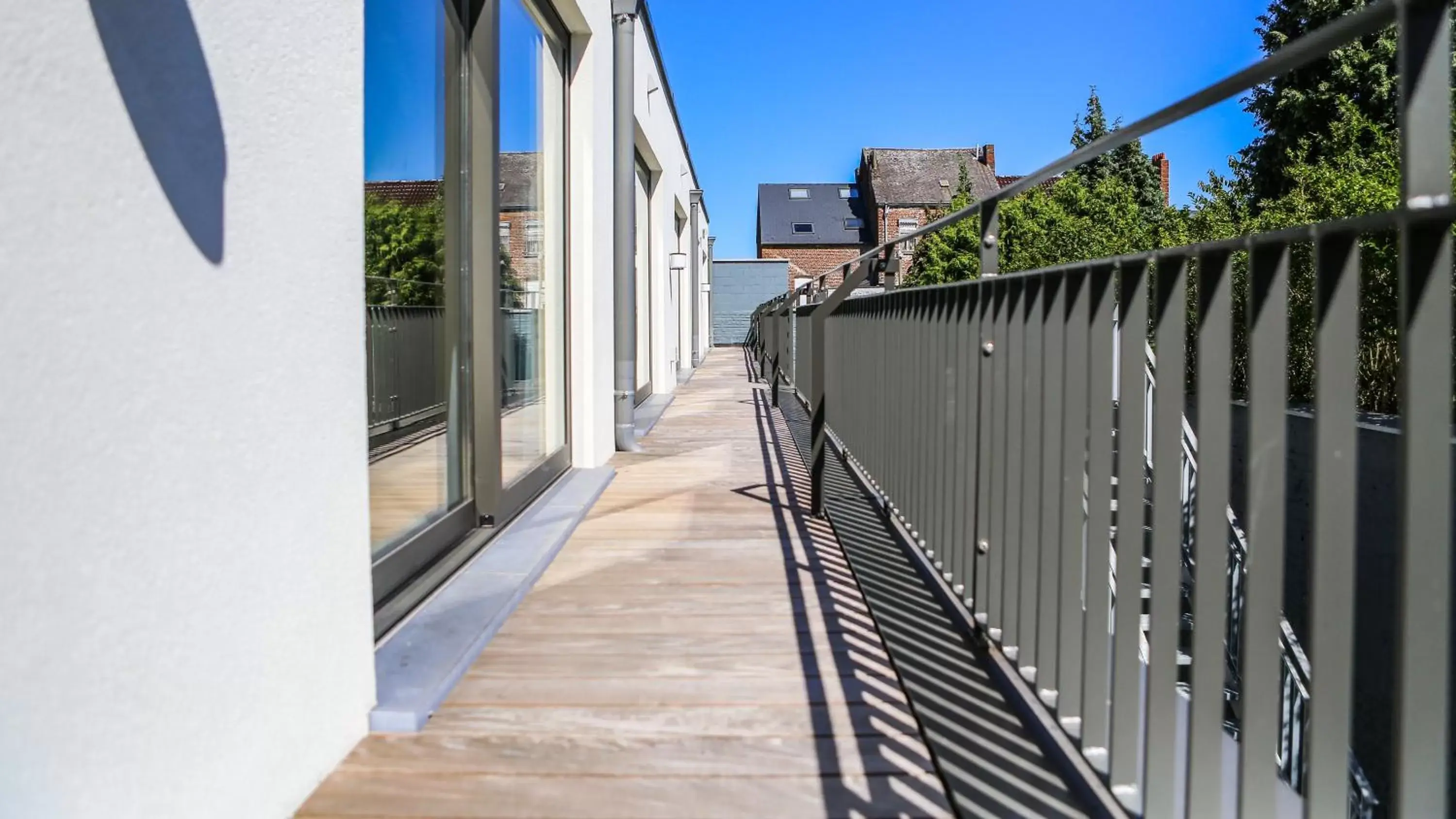 Balcony/Terrace in Hotel Lido **** Mons Centre