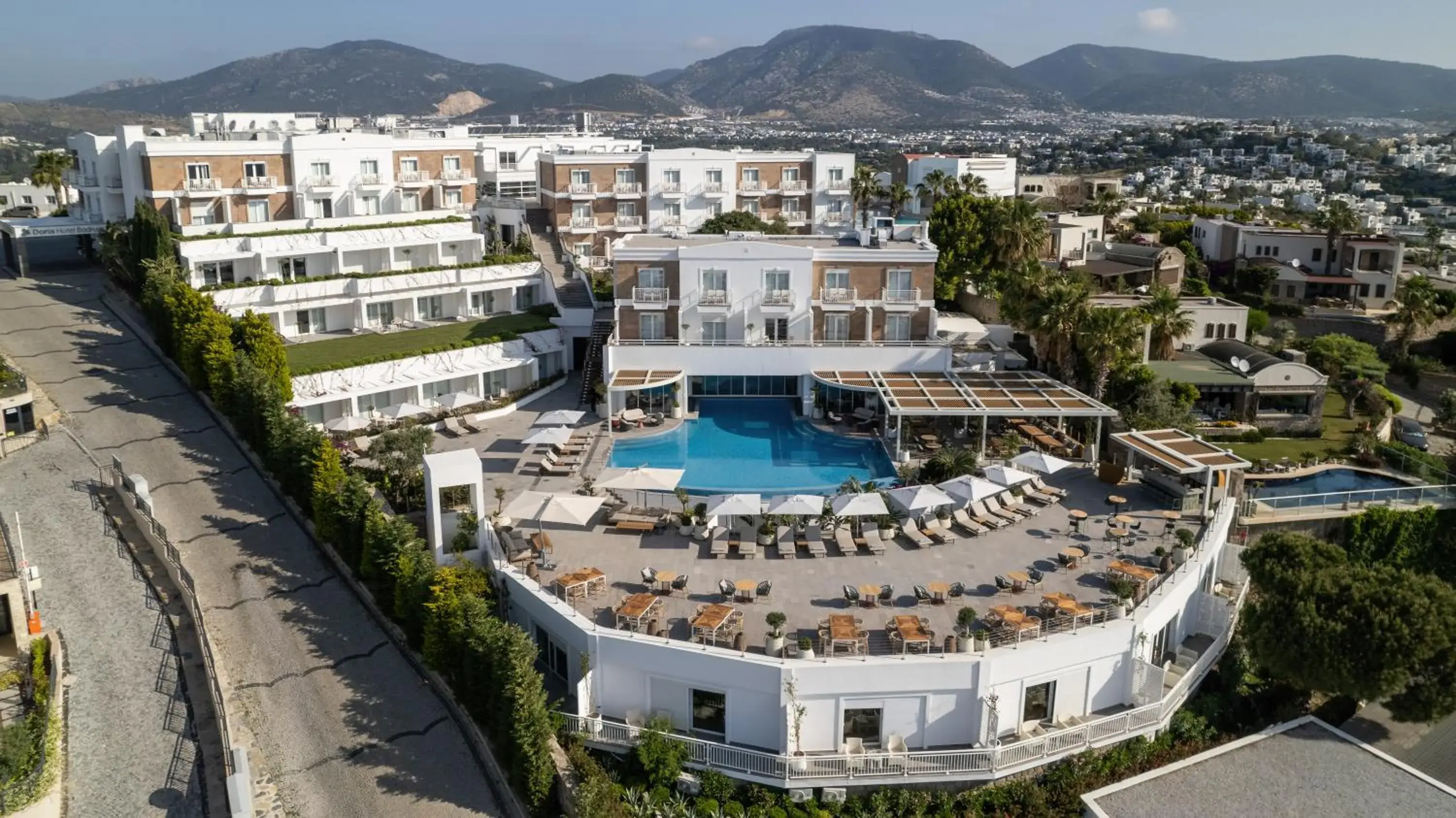 Property building in Doria Hotel Bodrum-City Center Property building in Doria Hotel Bodrum-City Center