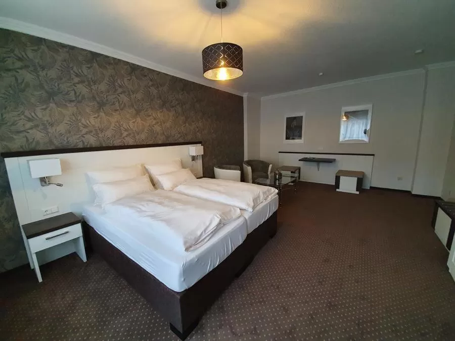 Bed in artHOTEL Bremen