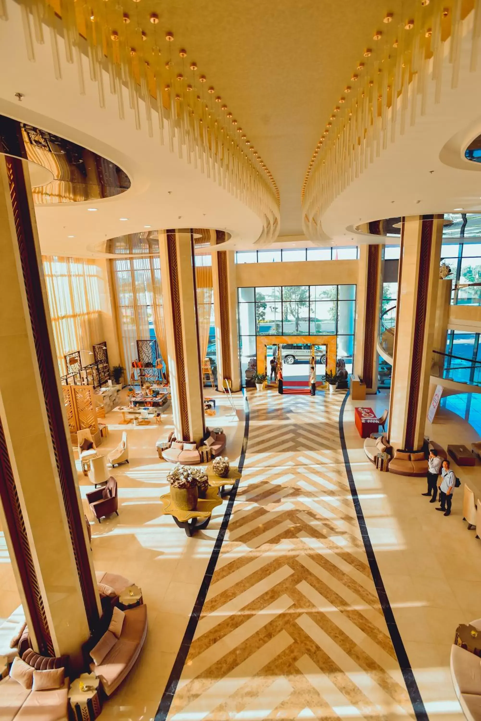 Lobby or reception in Muong Thanh Luxury Ca Mau Hotel Lobby or reception in Muong Thanh Luxury Ca Mau Hotel