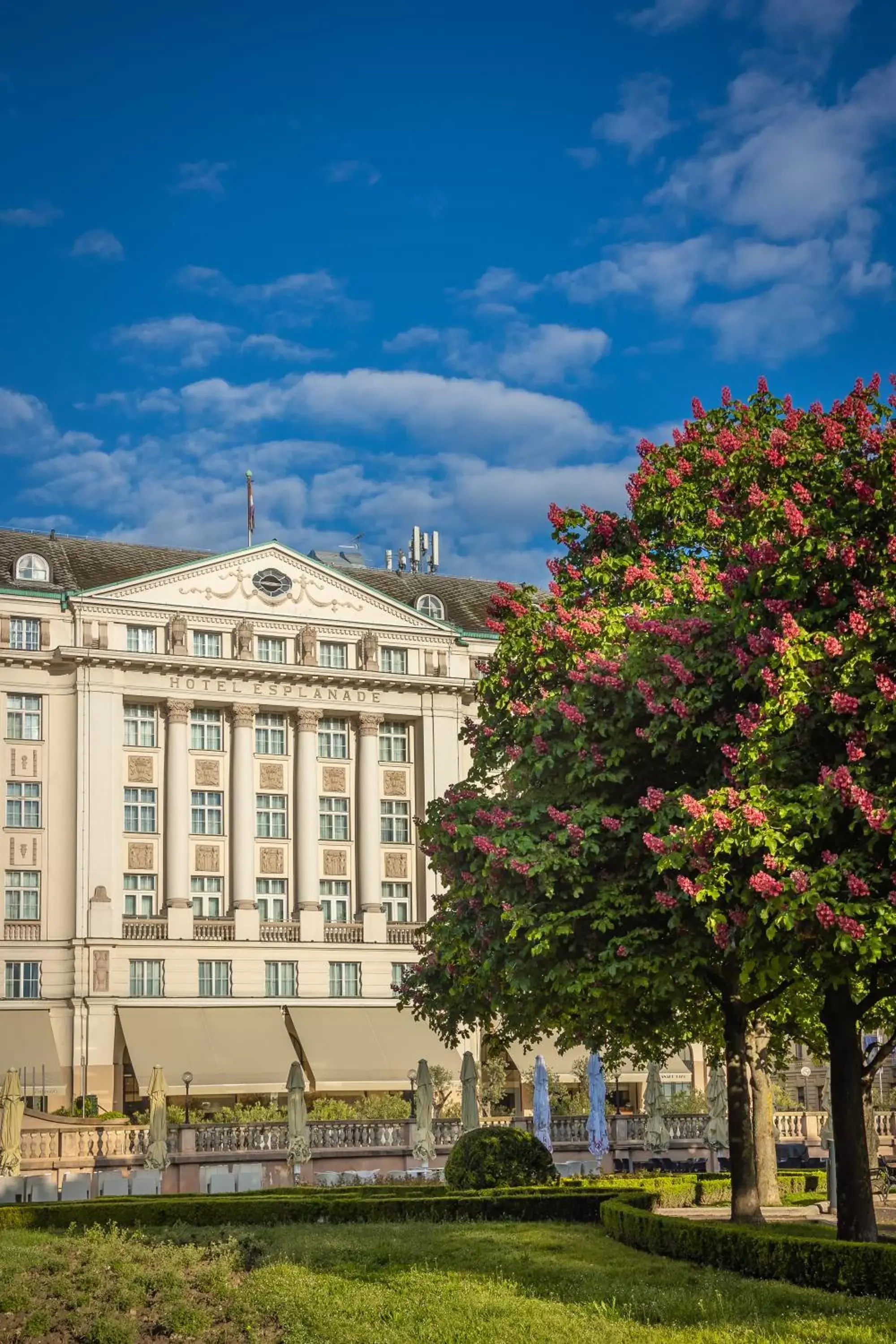 Spring, Property Building in Esplanade Zagreb Hotel