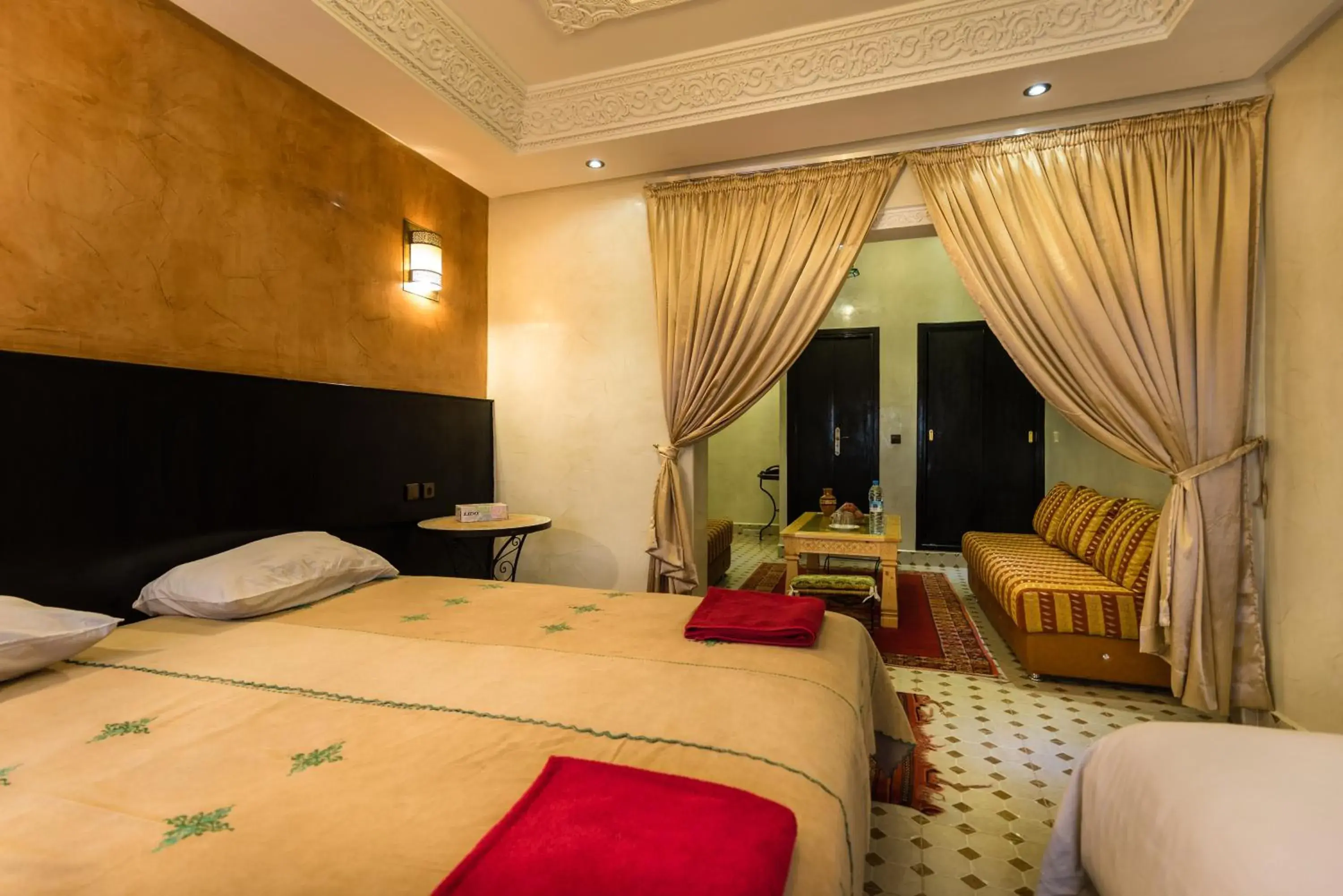 Bedroom, Bed in Riad Omar
