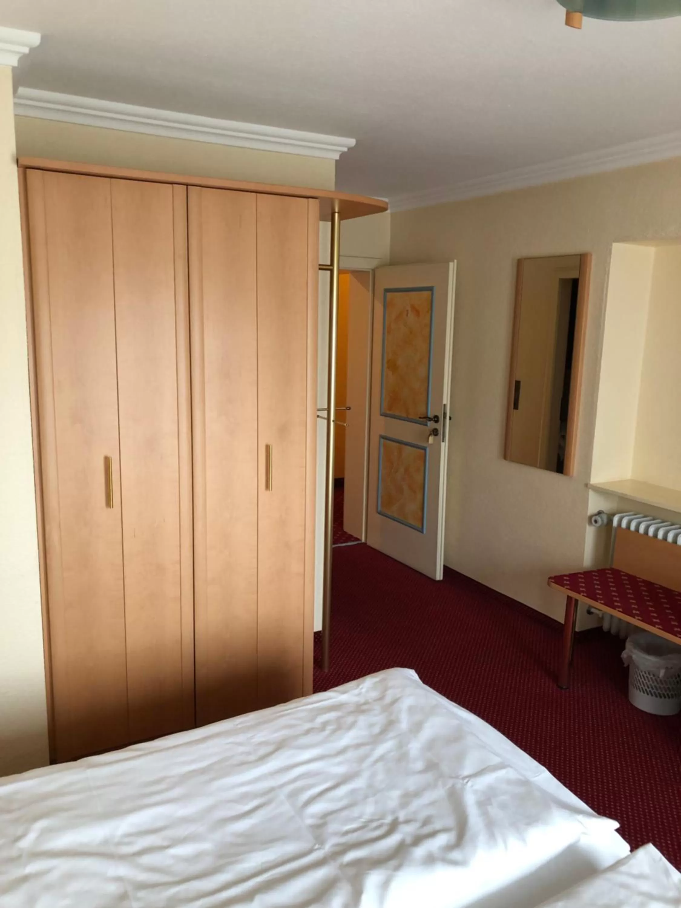 Bed in Hotel Pflieger