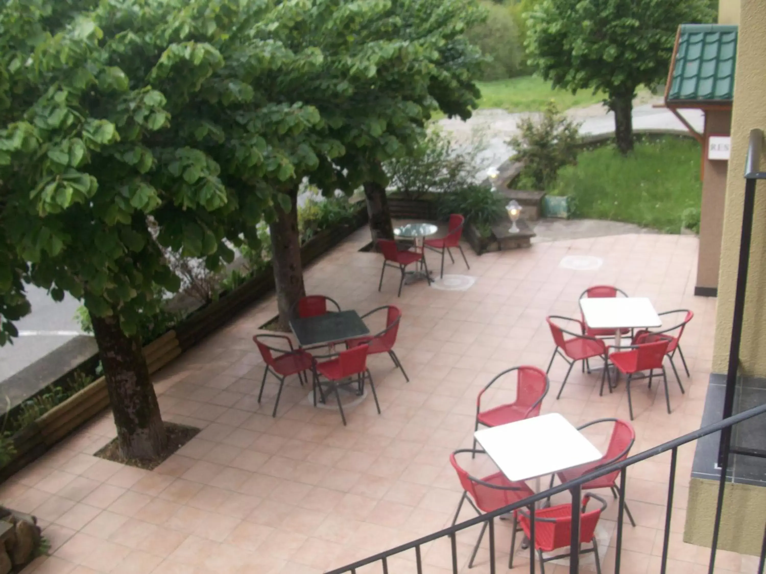Balcony/Terrace, Restaurant/Places to Eat in Hotel Restaurant Rive Gauche