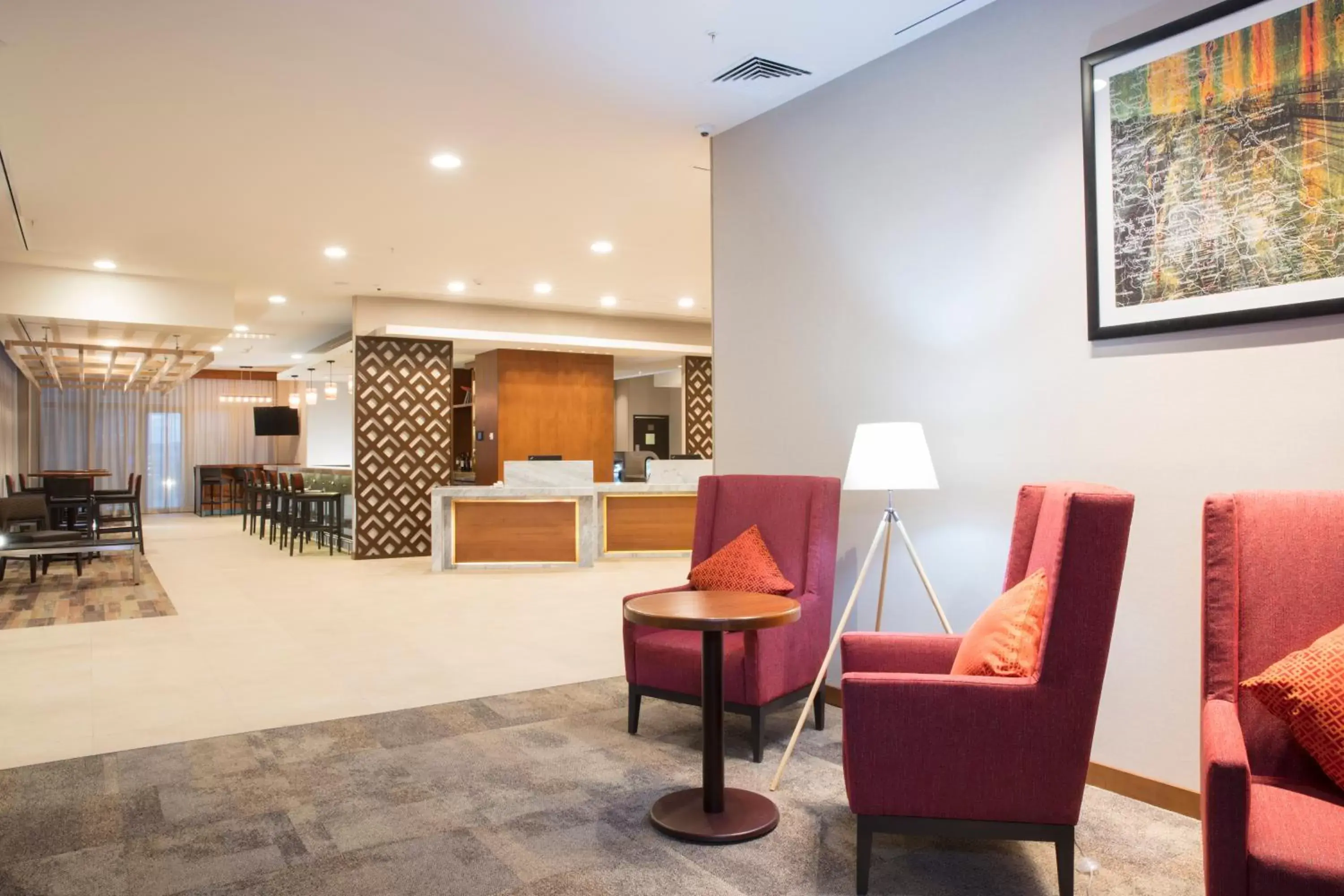 Seating area, Lobby/Reception in Hyatt Place Aguascalientes Bonaterra