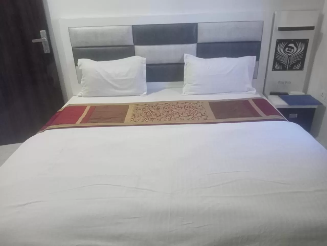 Bed in Gopi Dham Vrindavan