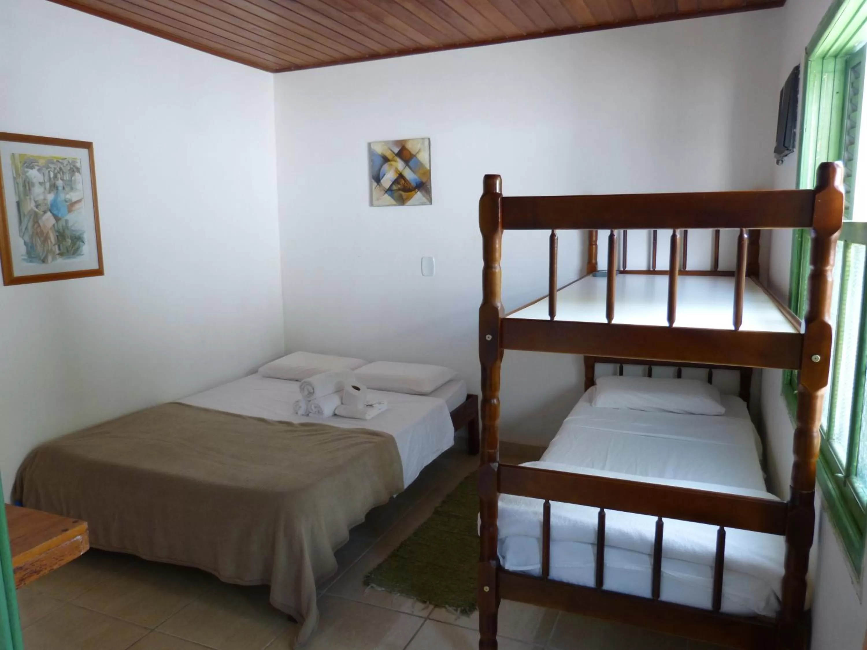 Bedroom, Bed in Suítes o Flautista