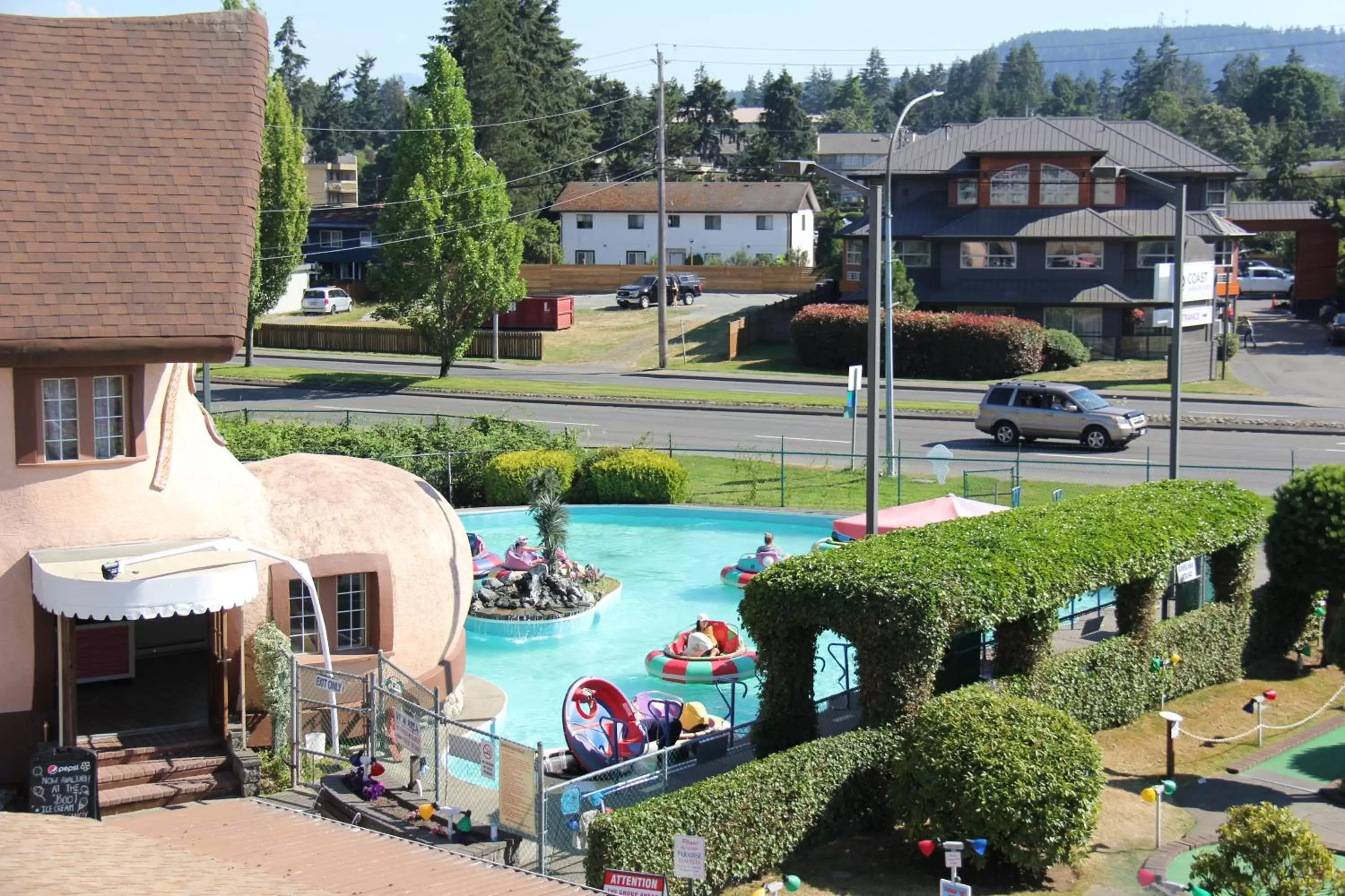 Activities, Pool View in Coast Parksville Hotel