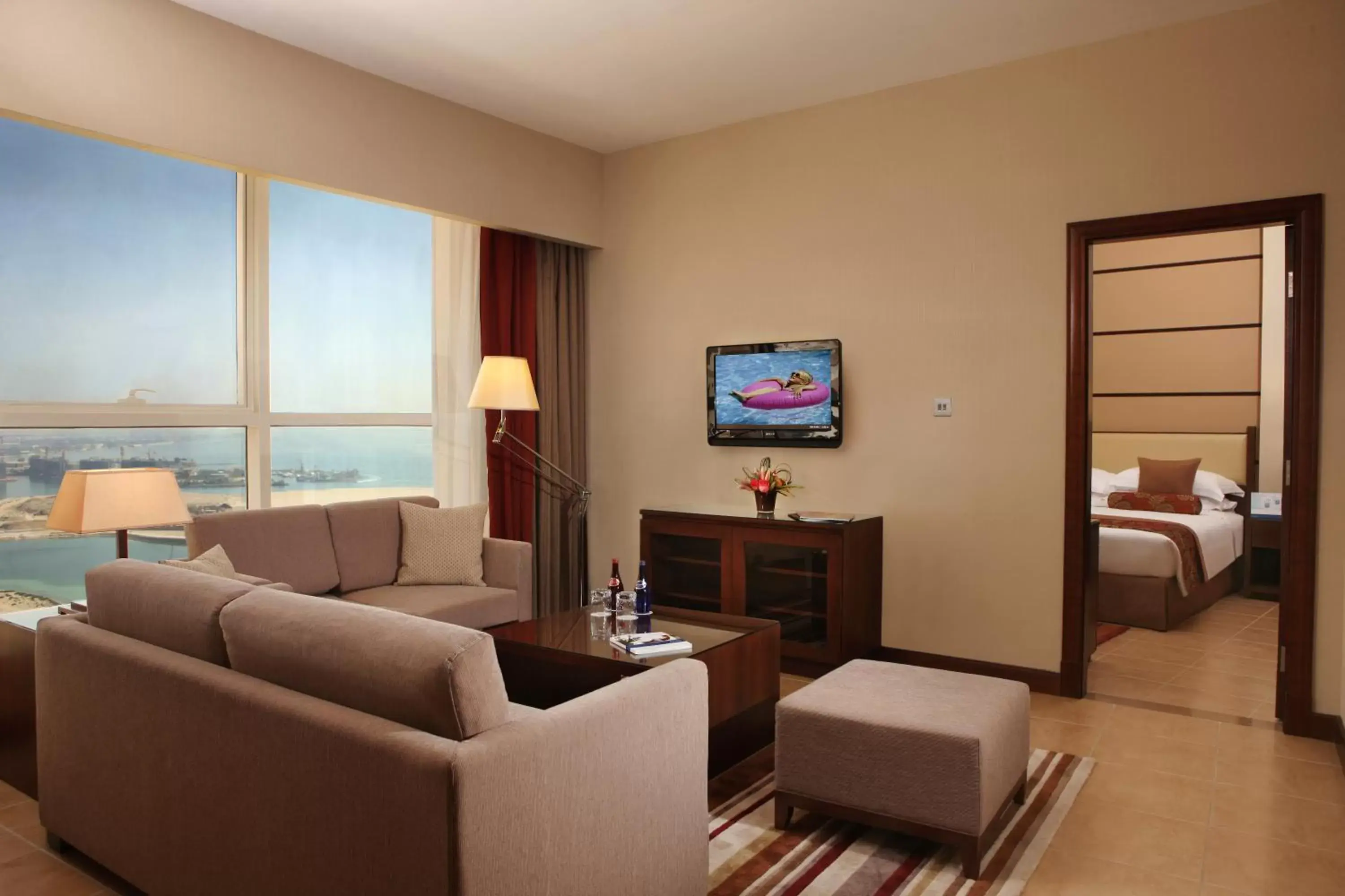 TV and multimedia, Seating Area in Khalidiya Palace Rayhaan by Rotana, Abu Dhabi