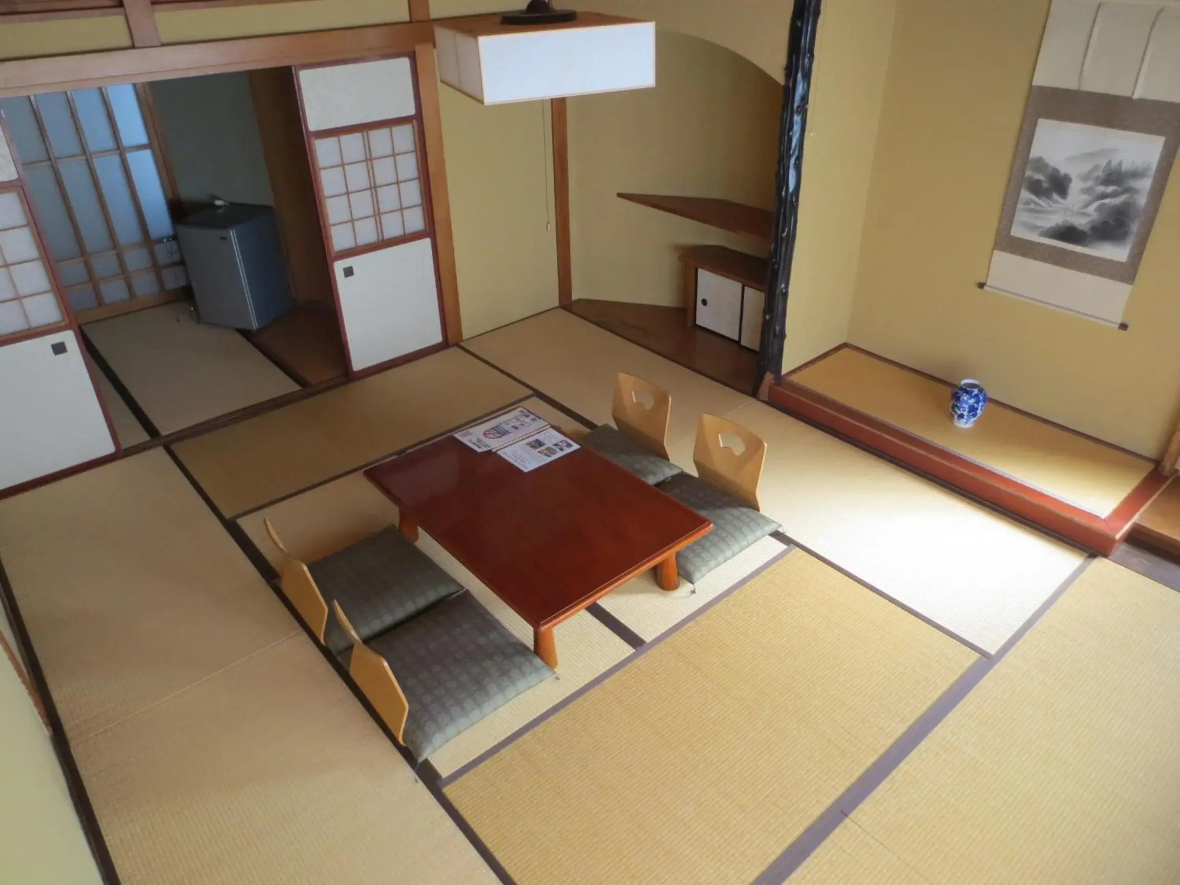 Japanese-Style Family Room with Private Toilet and River View in K's House Ito Onsen - Historical Ryokan Hostel
