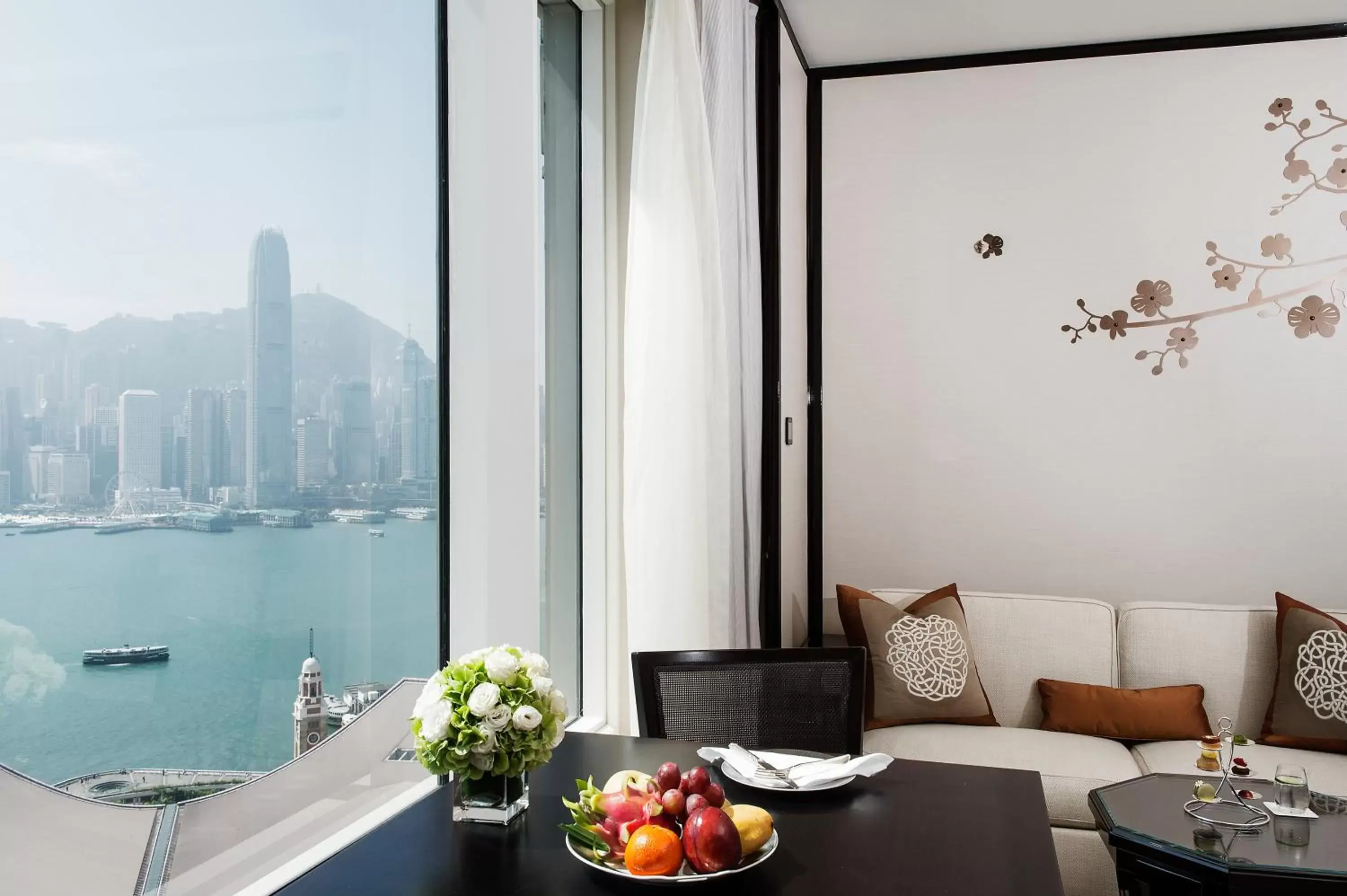 Seating area in The Peninsula Hong Kong