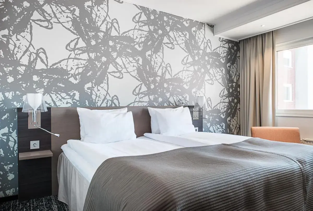 Bed in Quality Hotel Luleå Bed in Quality Hotel Luleå