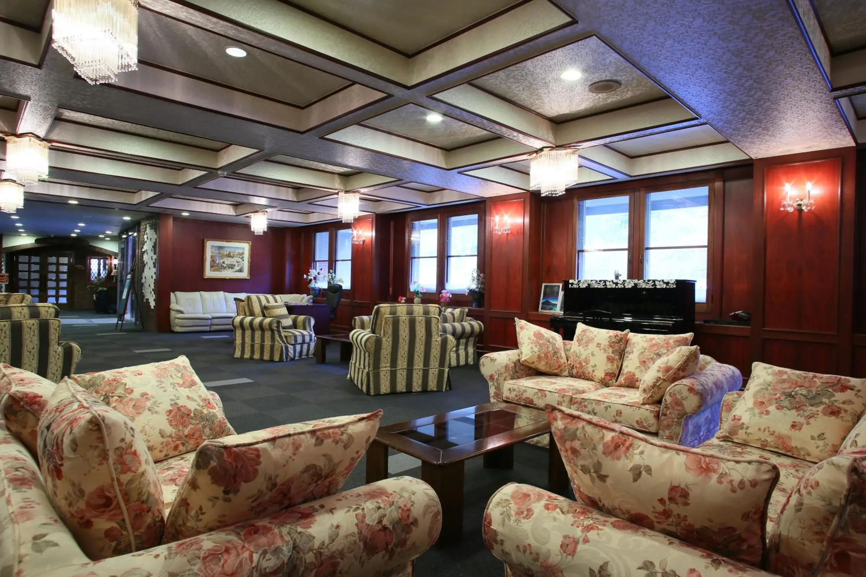 Lobby or reception in Shiga Palace Hotel