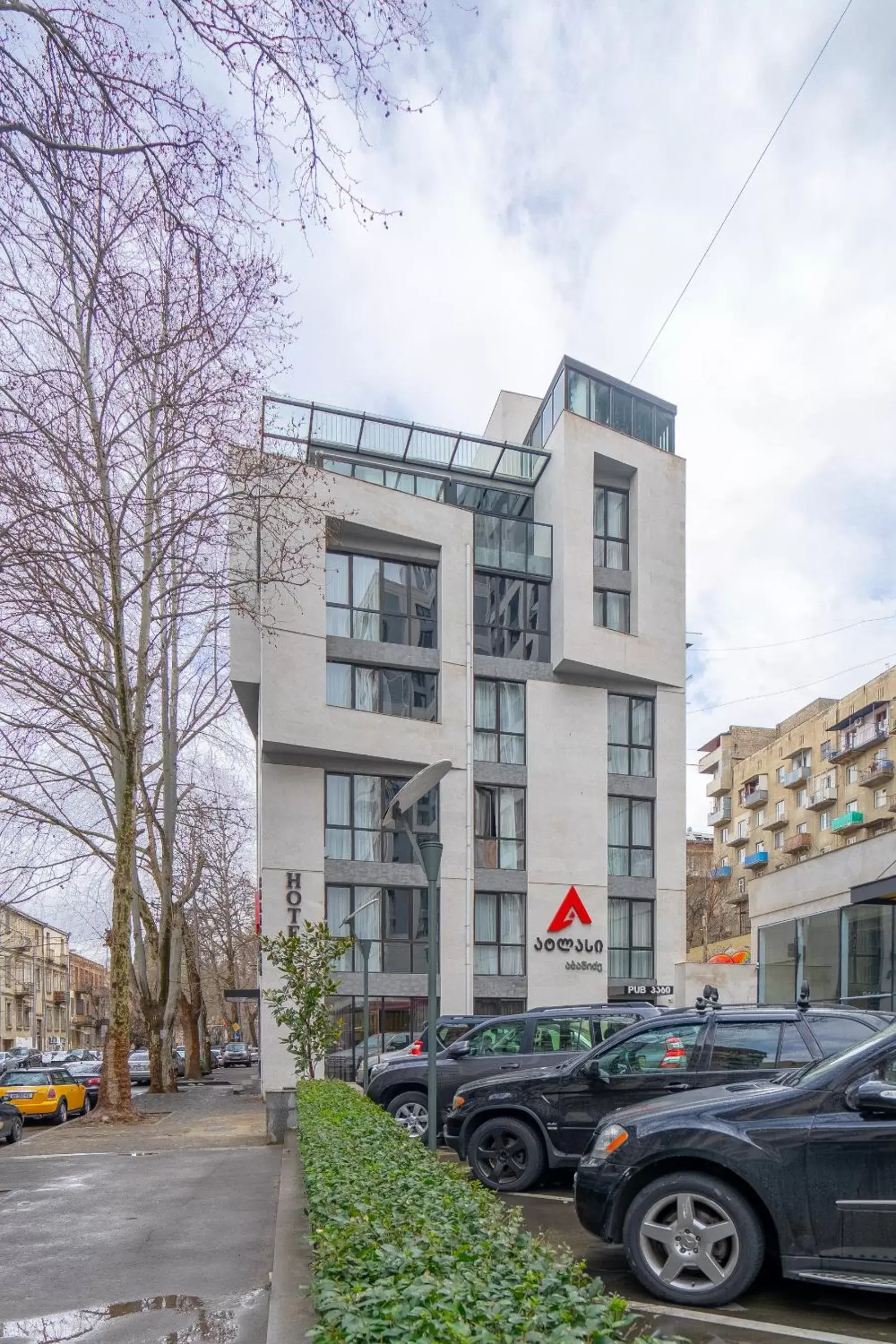 Property Building in Hotel Atlas Abashidze