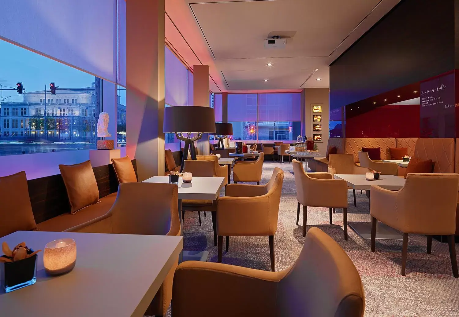 Restaurant/places to eat, Lounge/Bar in Radisson Blu Hotel Leipzig