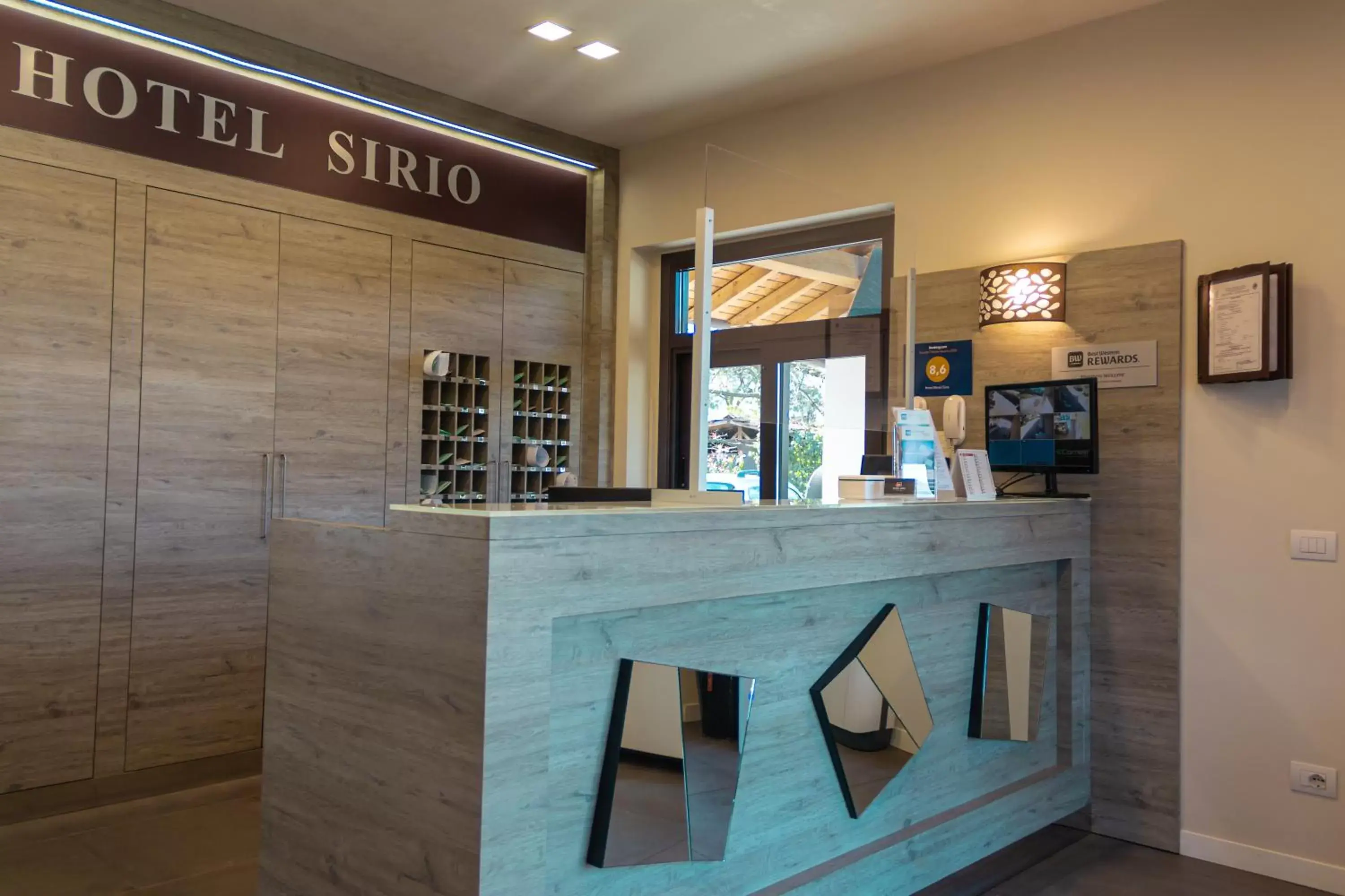 Lobby or reception in Hotel Sirio - Sure Hotel Collection by Best Western