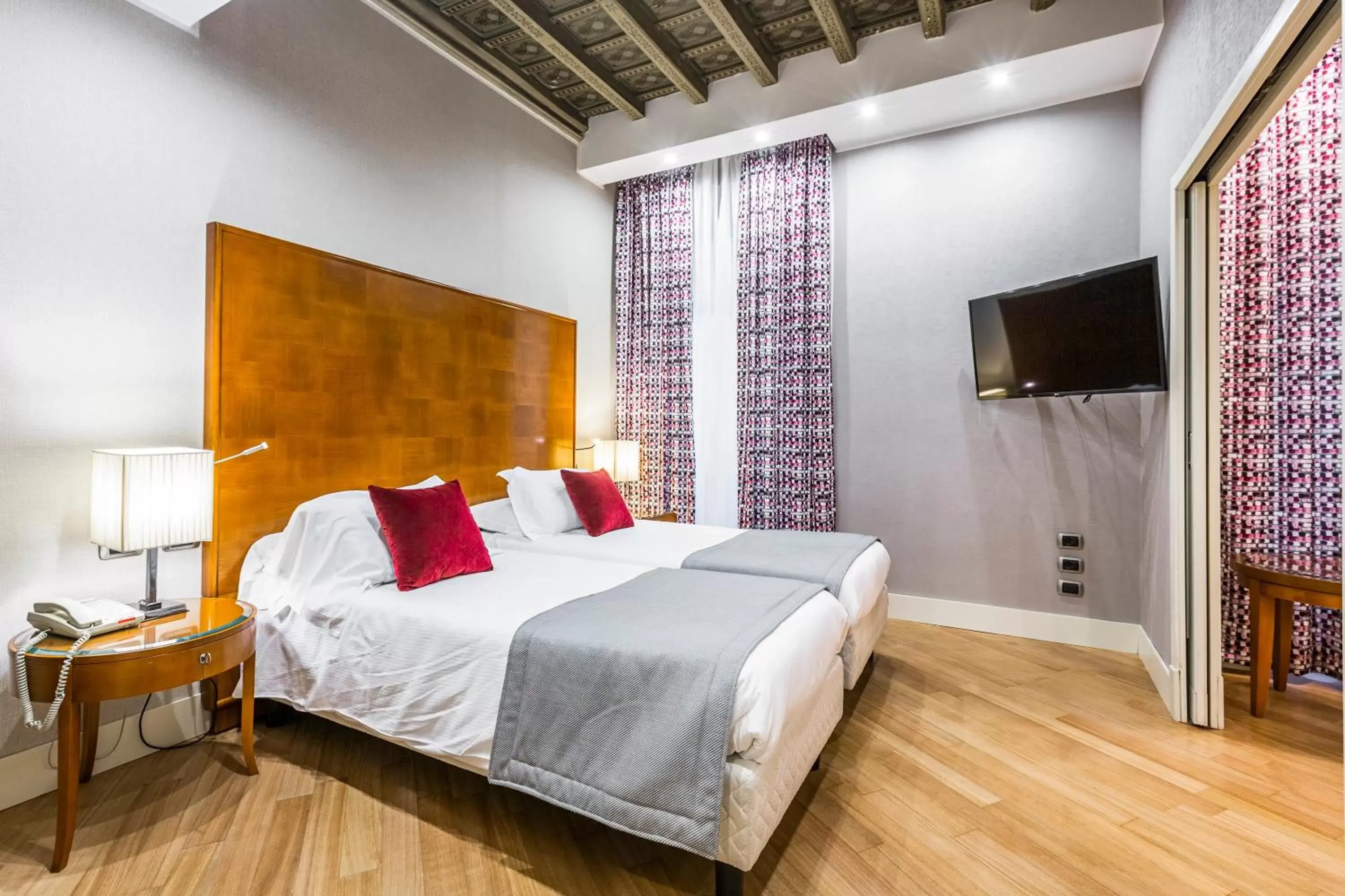 Photo of the whole room, Bed in Hotel Delle Nazioni