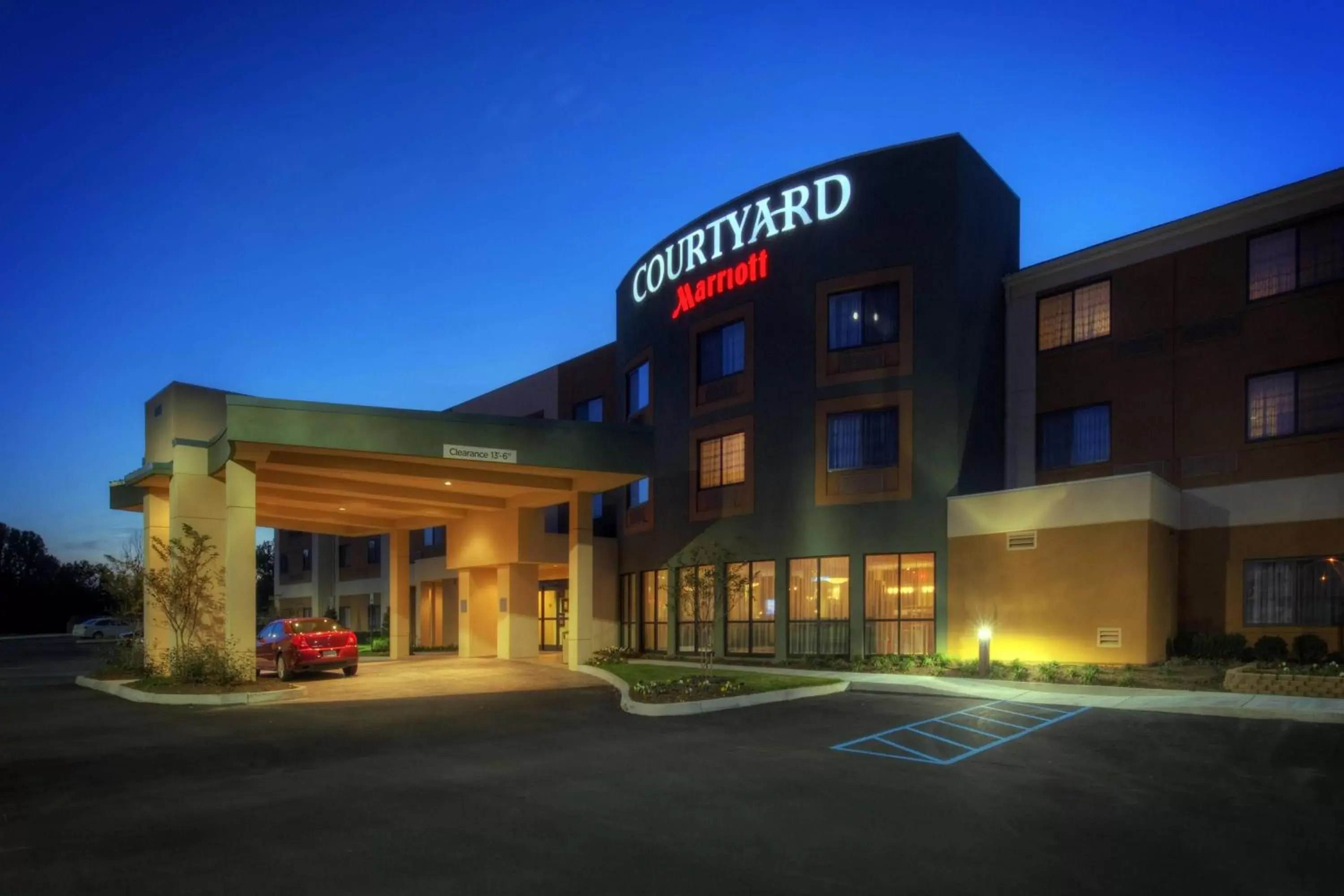 Property Building in Courtyard by Marriott Johnson City