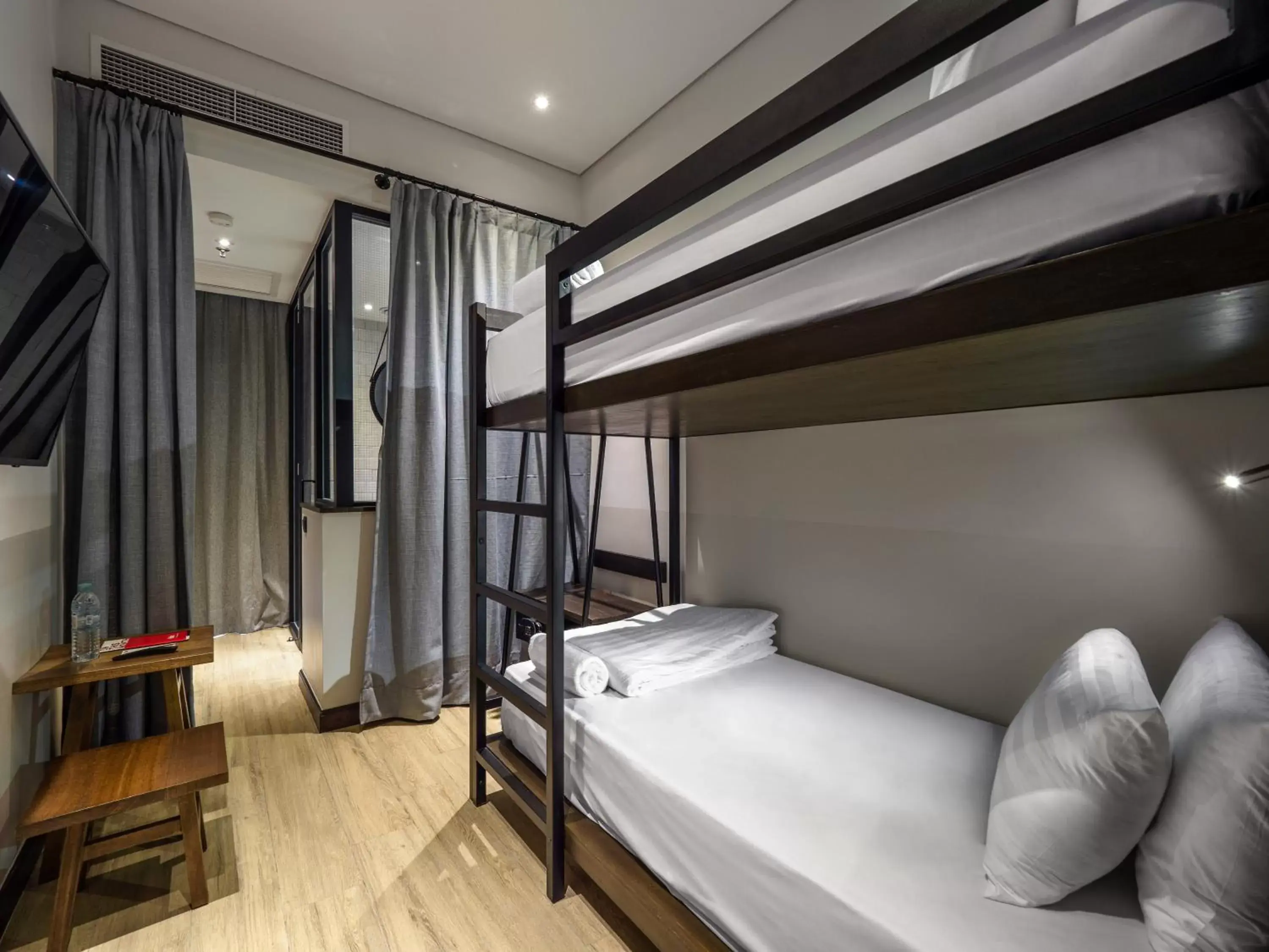 Photo of the whole room, Bunk Bed in Tune Hotel KLIA-KLIA2, Airport Transit Hotel