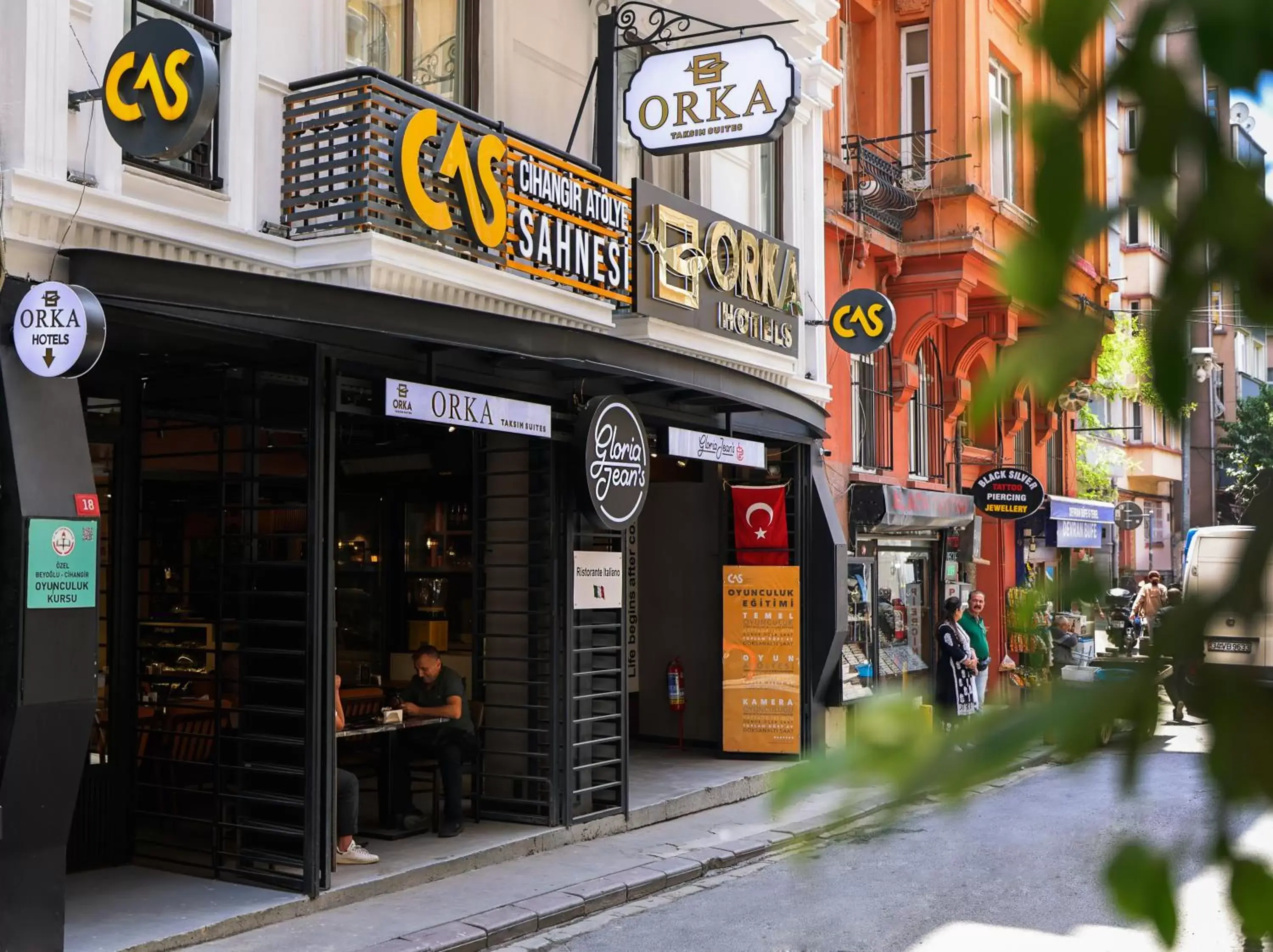 Facade/entrance in Orka Taksim Suites & Hotel