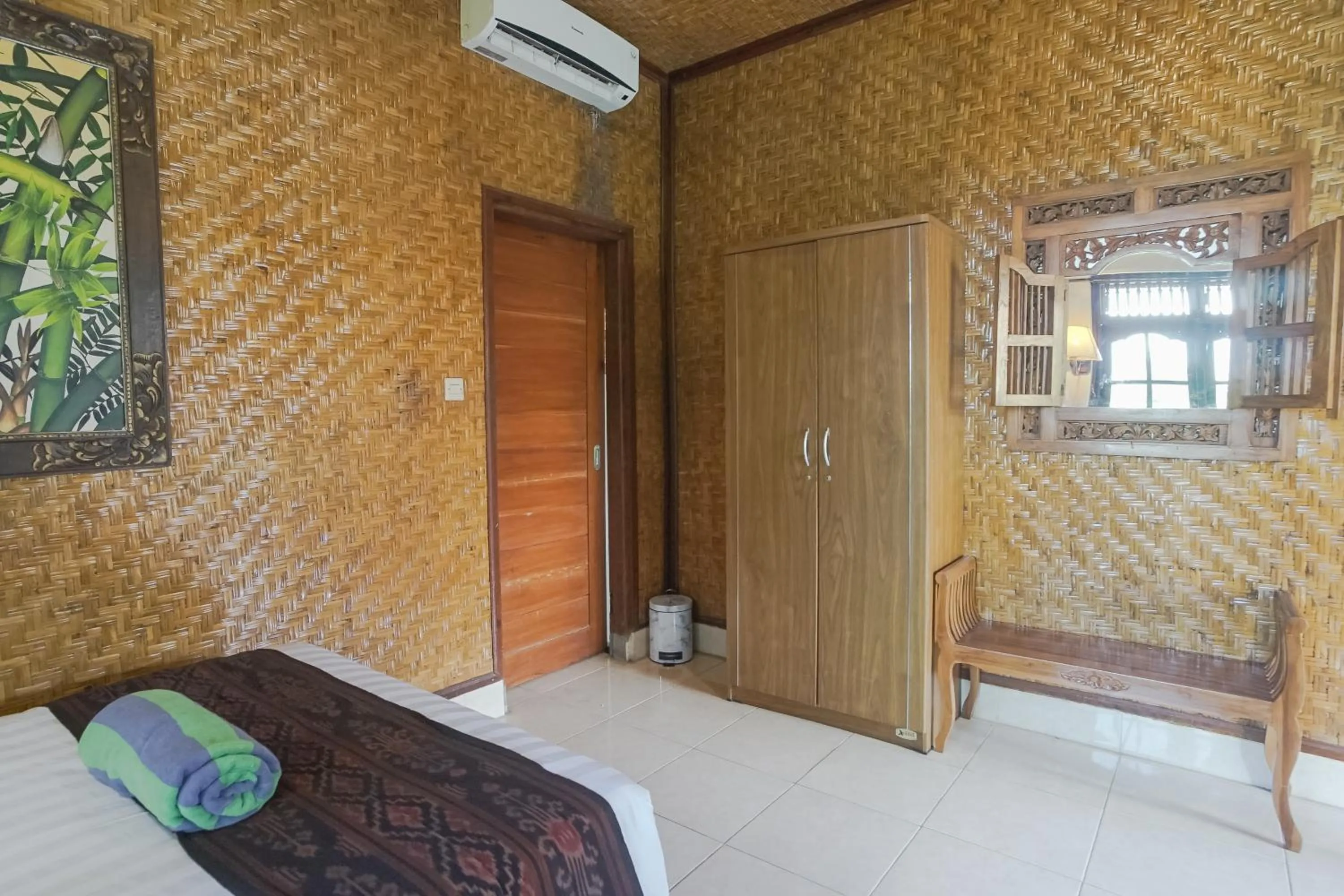 Bed in Ubud Kerta City Hotel