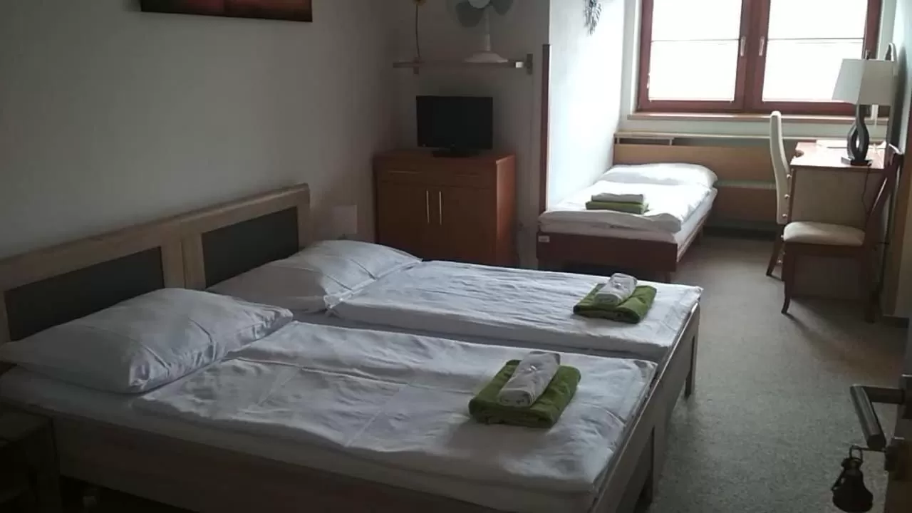 Bed in Hotel Le Café