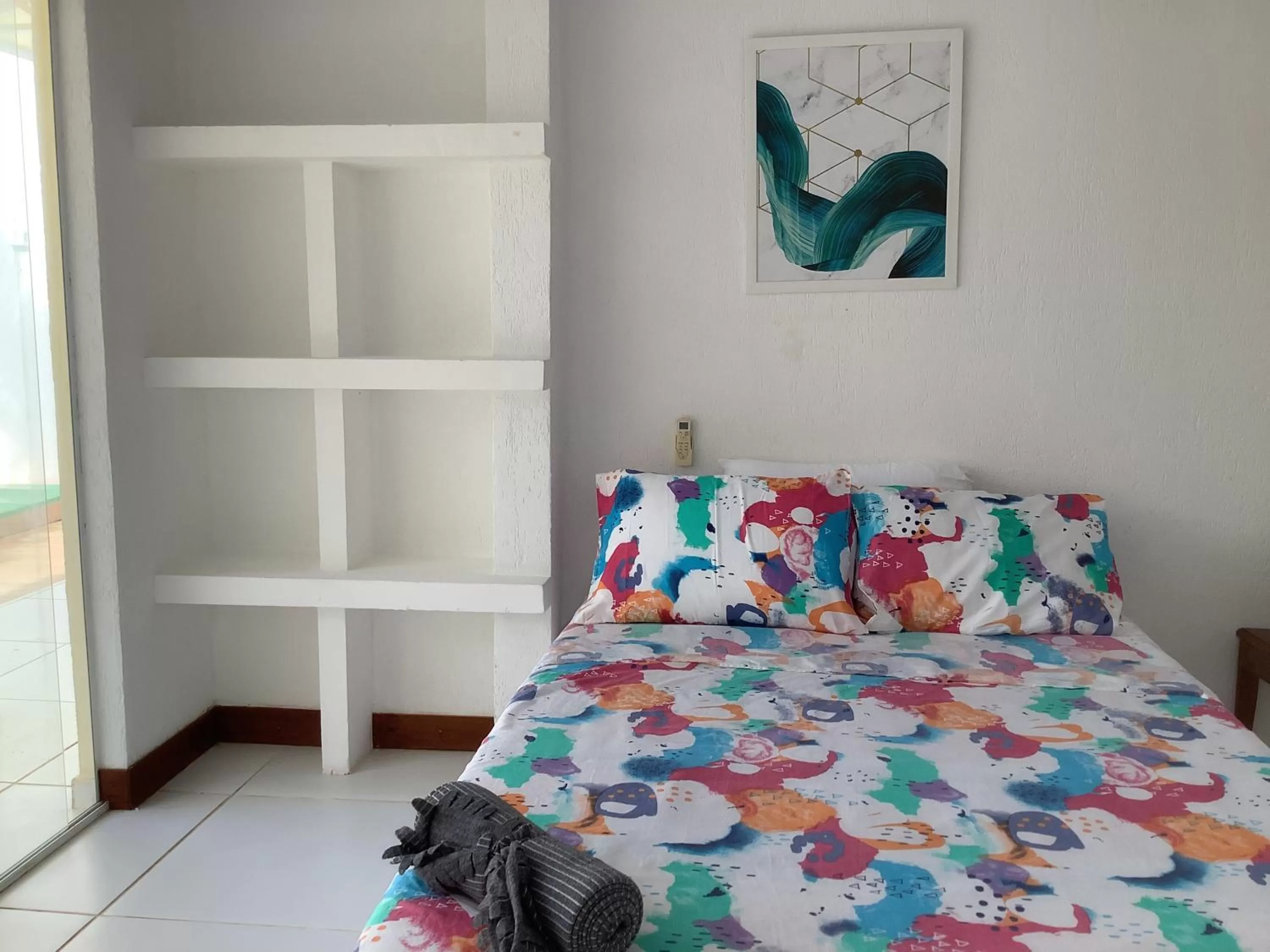 Bed in Pousada Villa Encantada LGBTQIAPlus