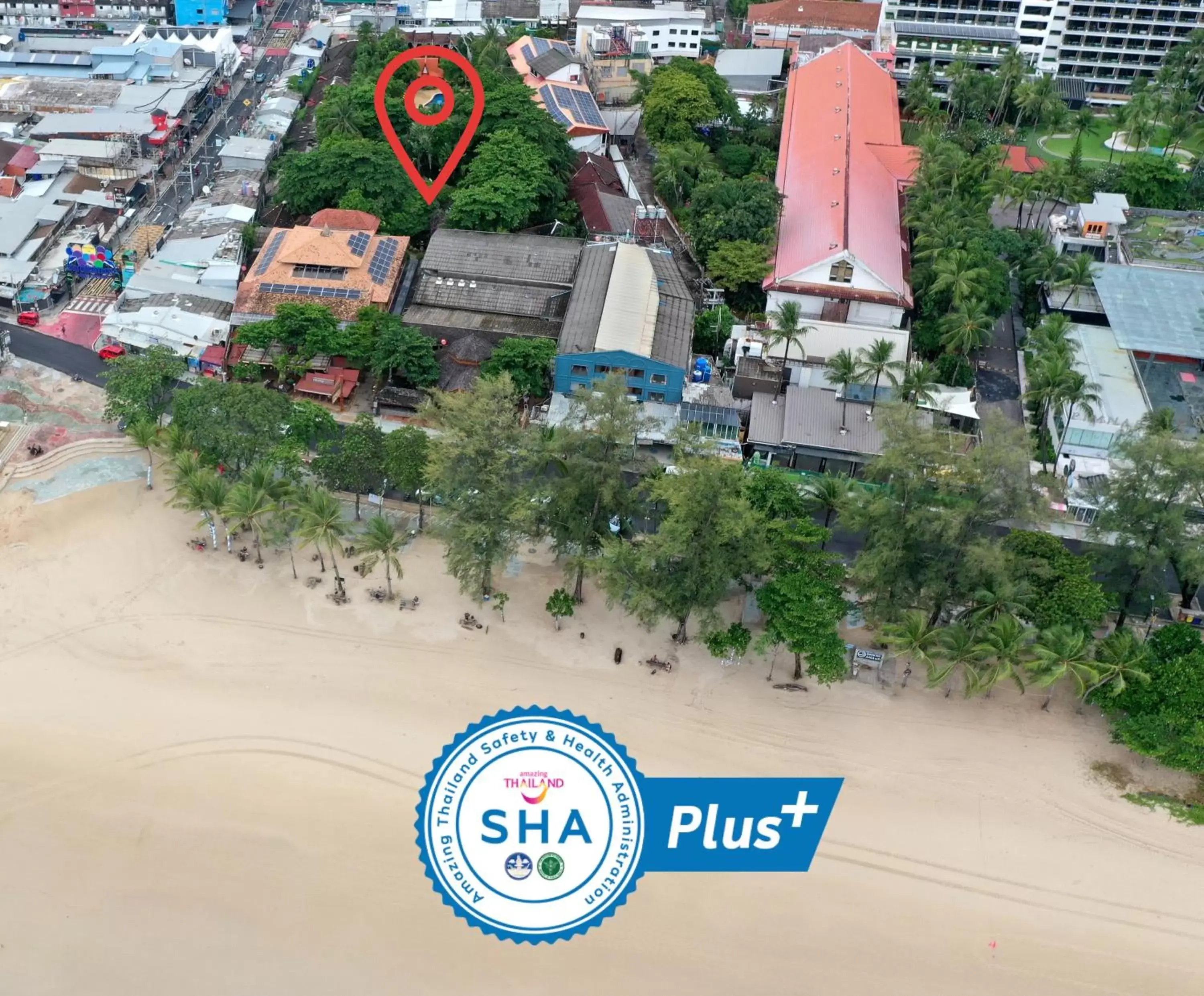 View (from property/room), Bird's-eye View in Tropica Bungalow Beach Hotel - SHA Extra Plus