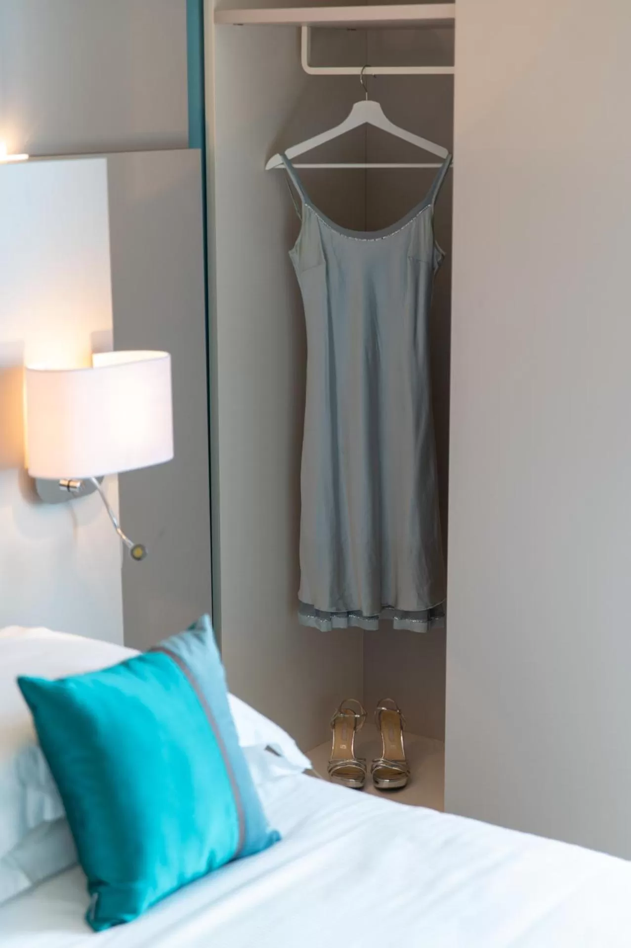 Bed in Hotel Monte Rosa