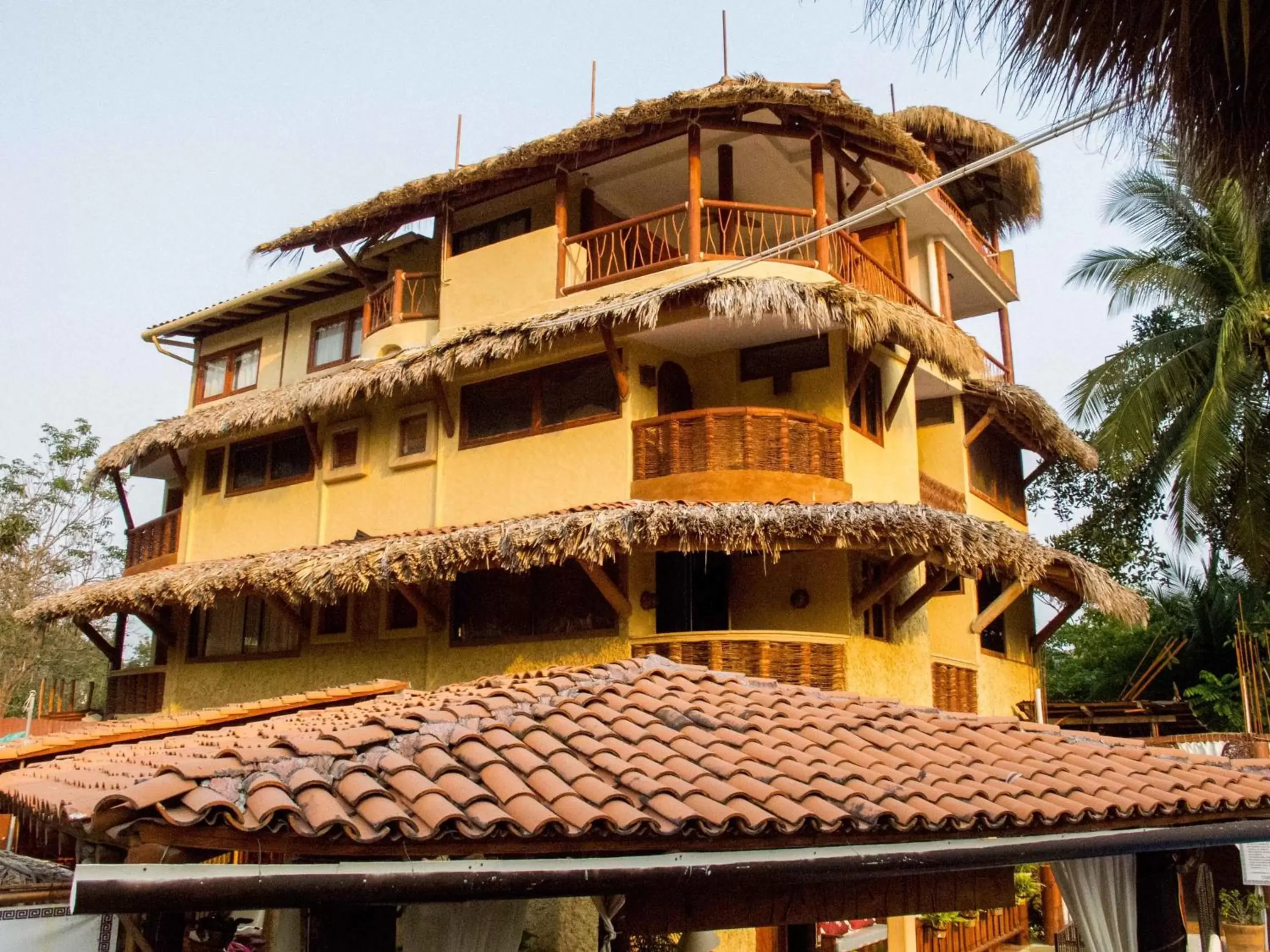 Facade/entrance, Property Building in Hotel Villas Las Azucenas