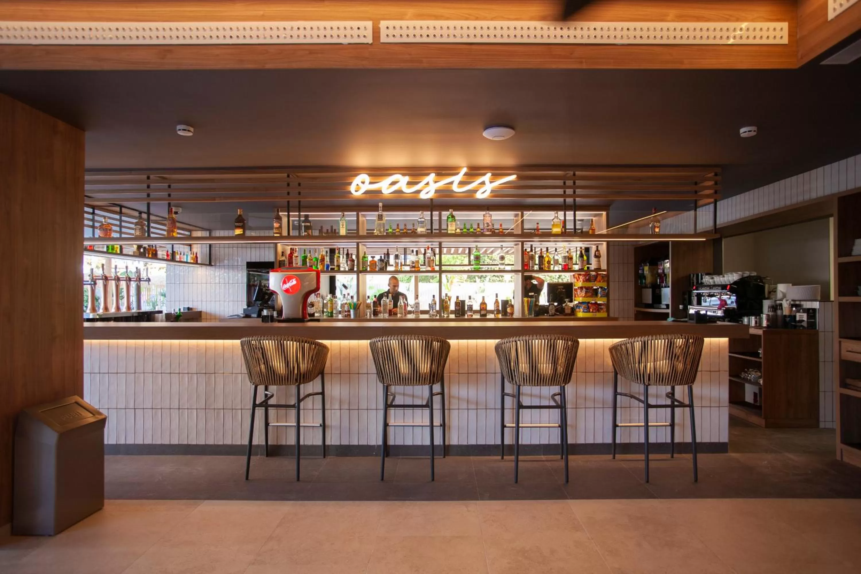 Lounge or bar in Hotel Primavera Park