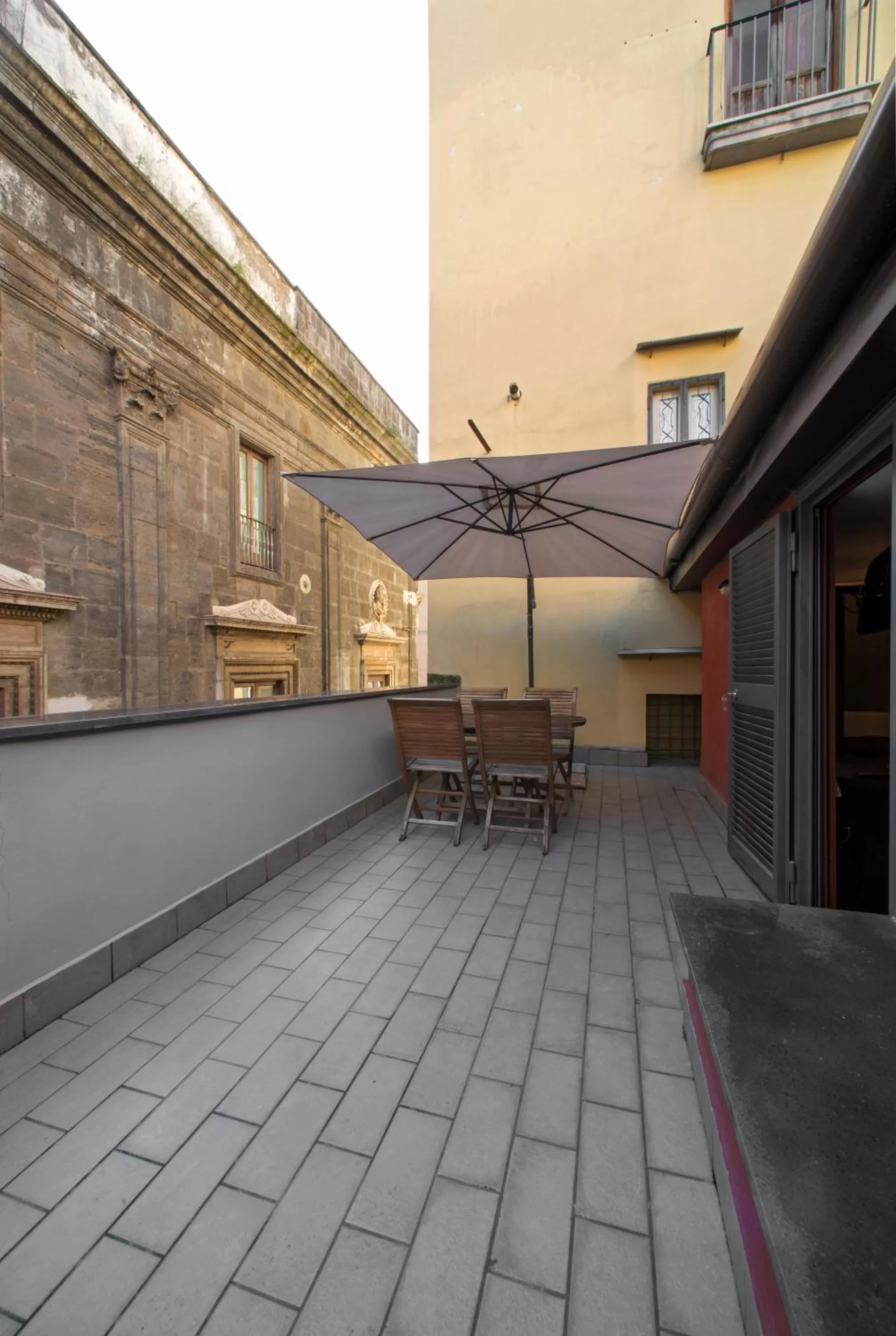 Balcony/Terrace in Il Taschino Suite