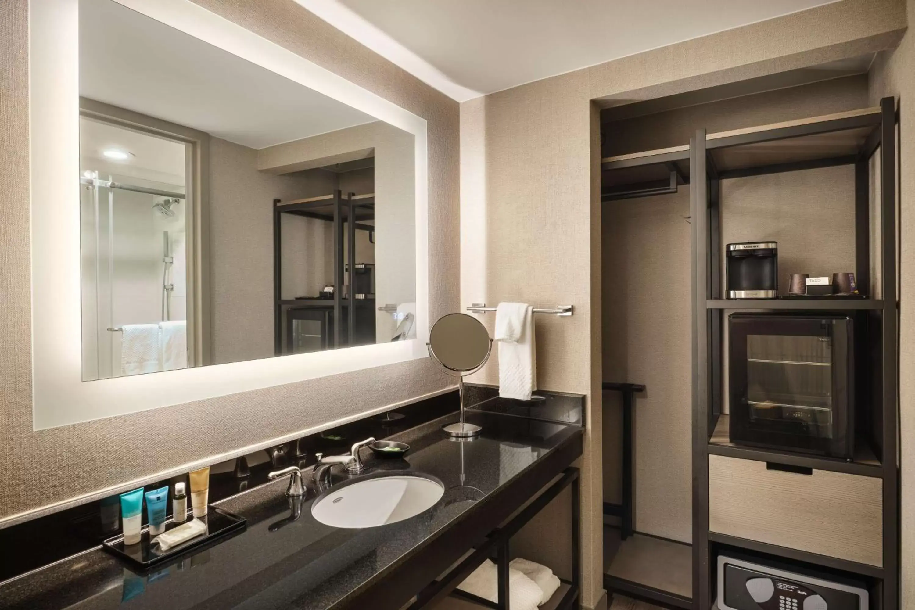 Bathroom in Hilton Richardson Dallas, TX Bathroom in Hilton Richardson Dallas, TX