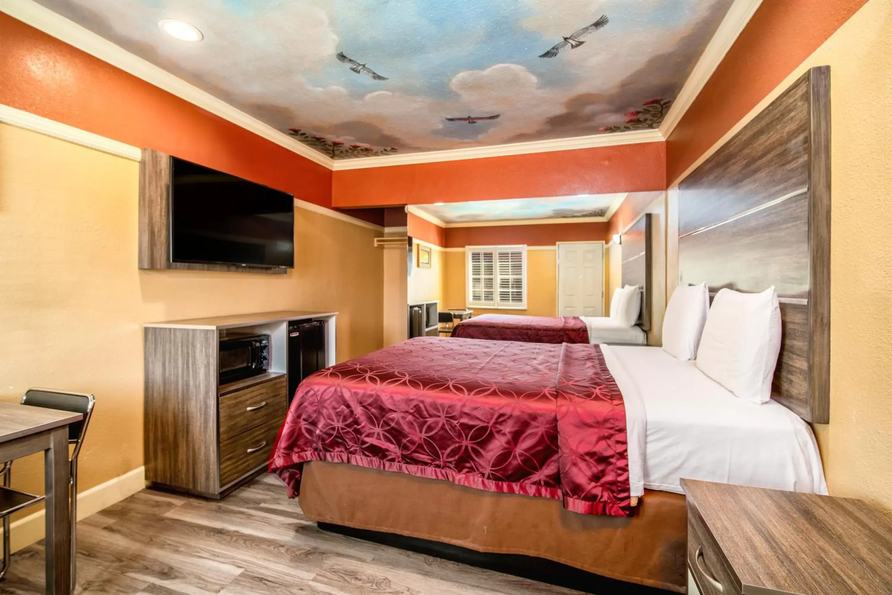 Bed in Geneva Motel Bed in Geneva Motel