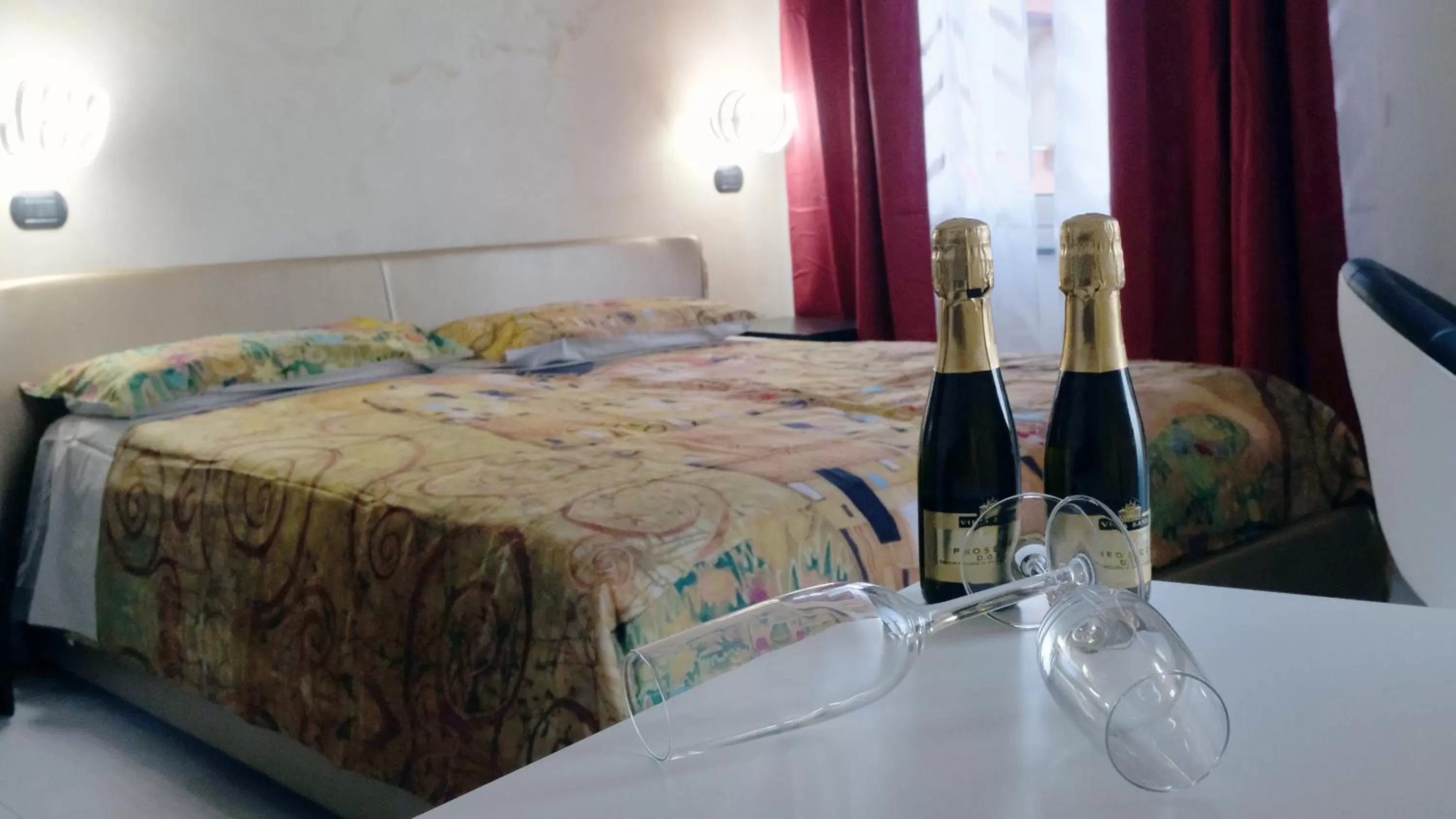 Bedroom in National Gallery Taormina B&B