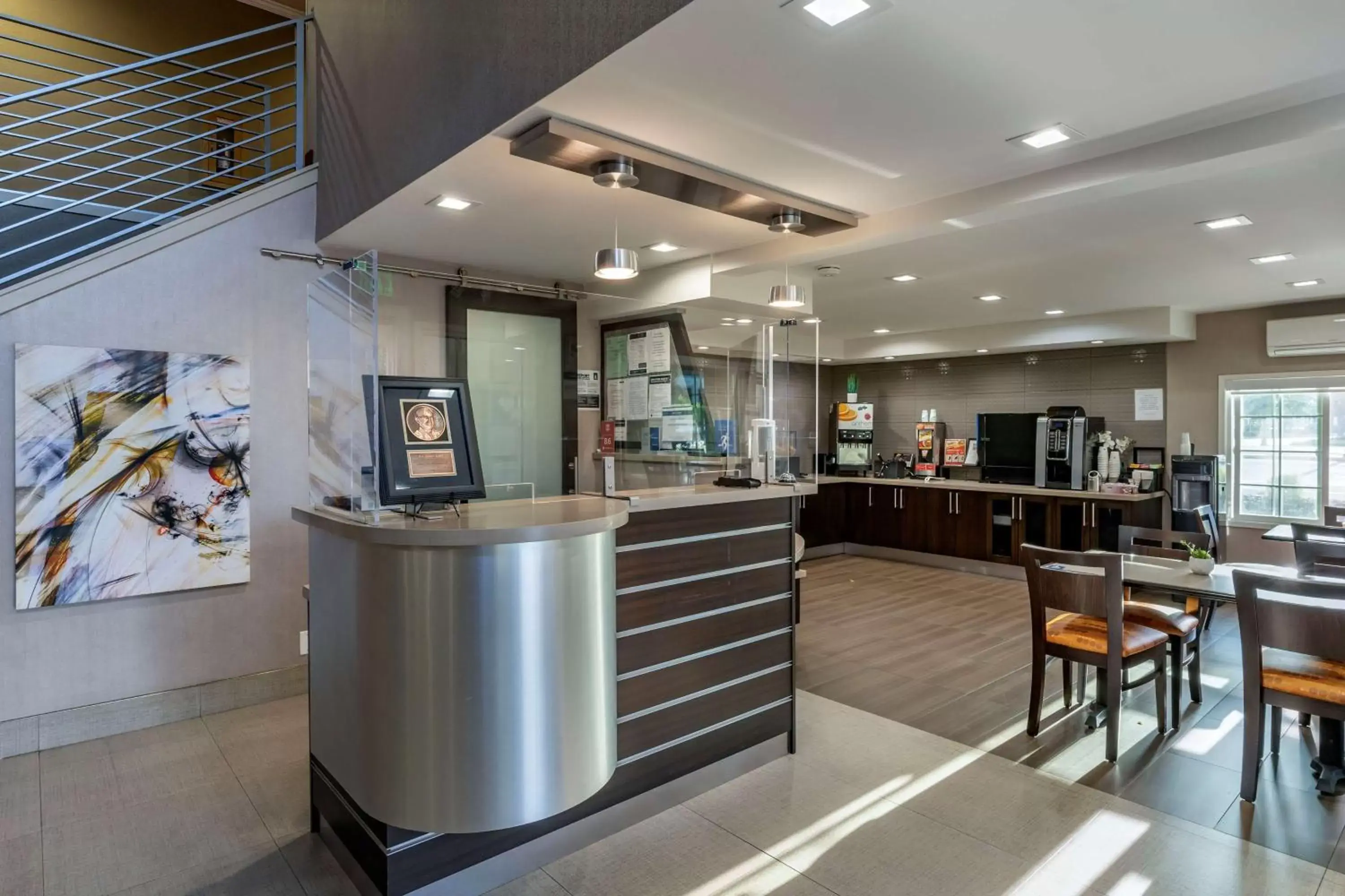 Lobby or reception in Best Western Silicon Valley Inn Lobby or reception in Best Western Silicon Valley Inn