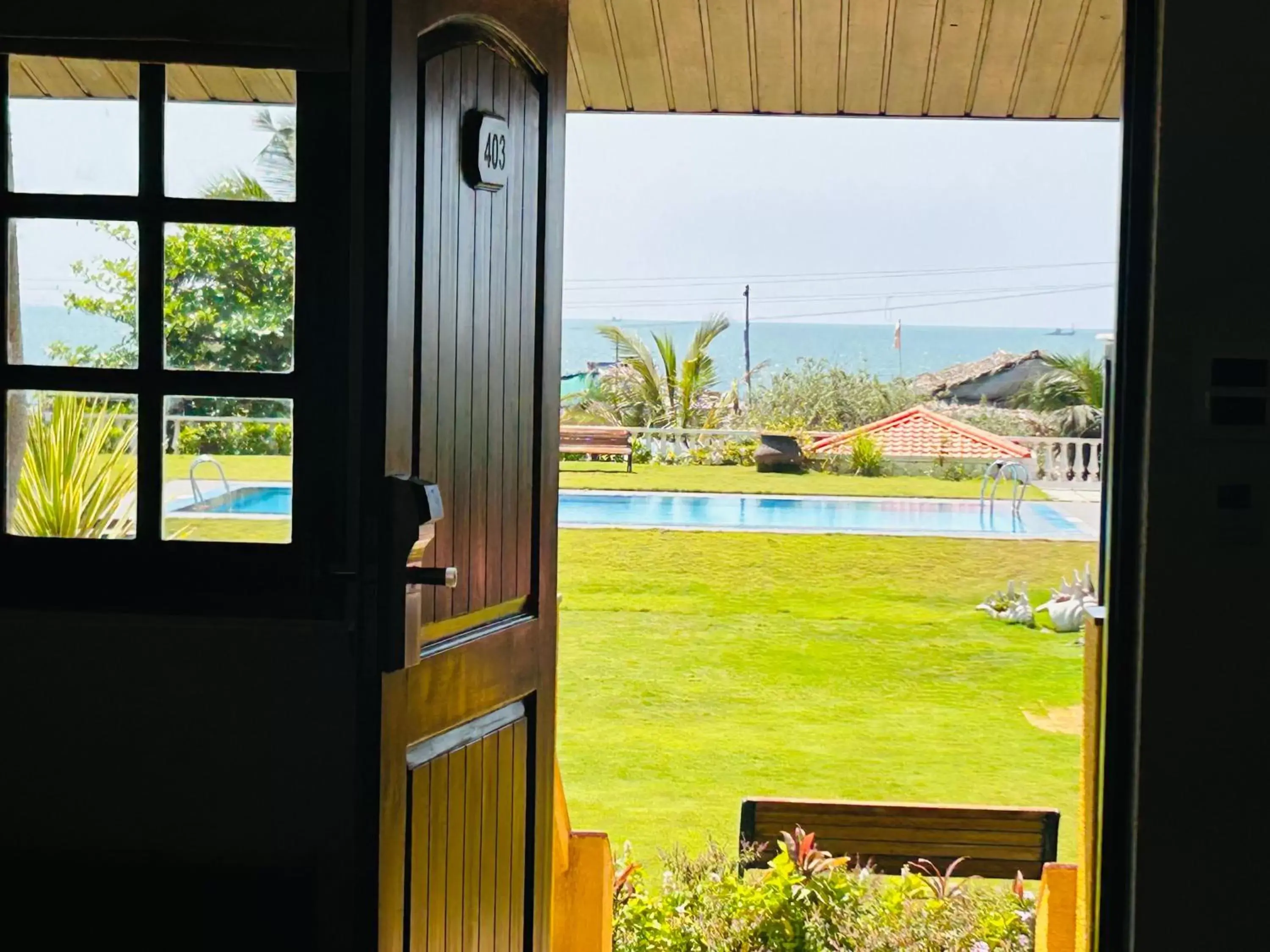 Pool View in Resort Terra Paraiso