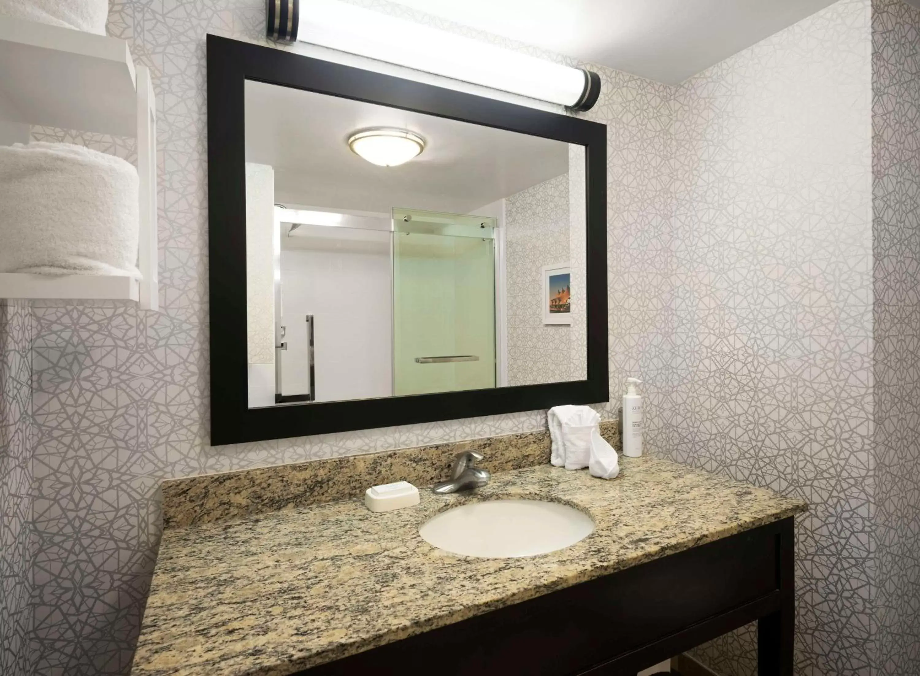 Bathroom in Hampton Inn & Suites Arundel Mills/Baltimore