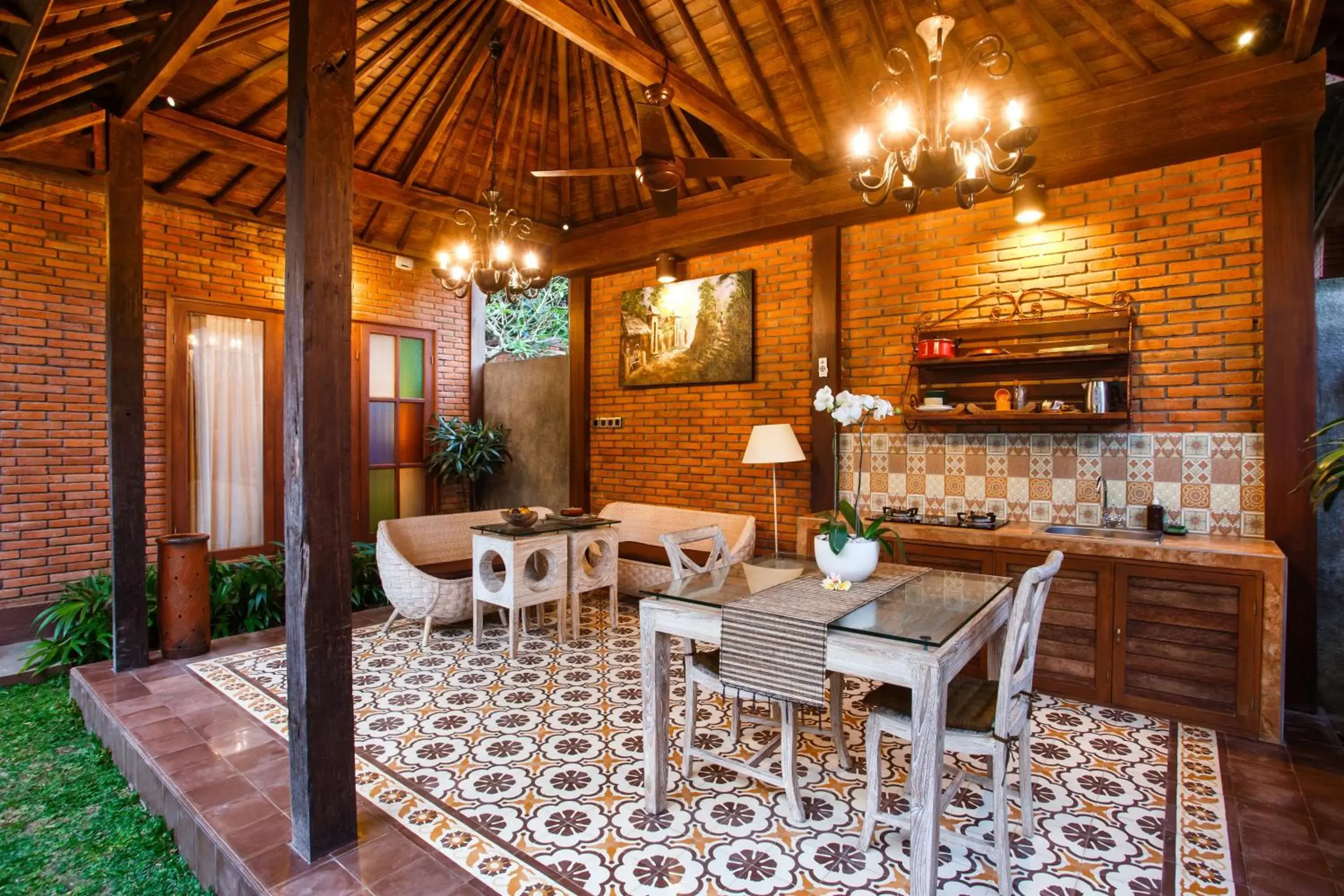 Living room in Ubud Raya Villa