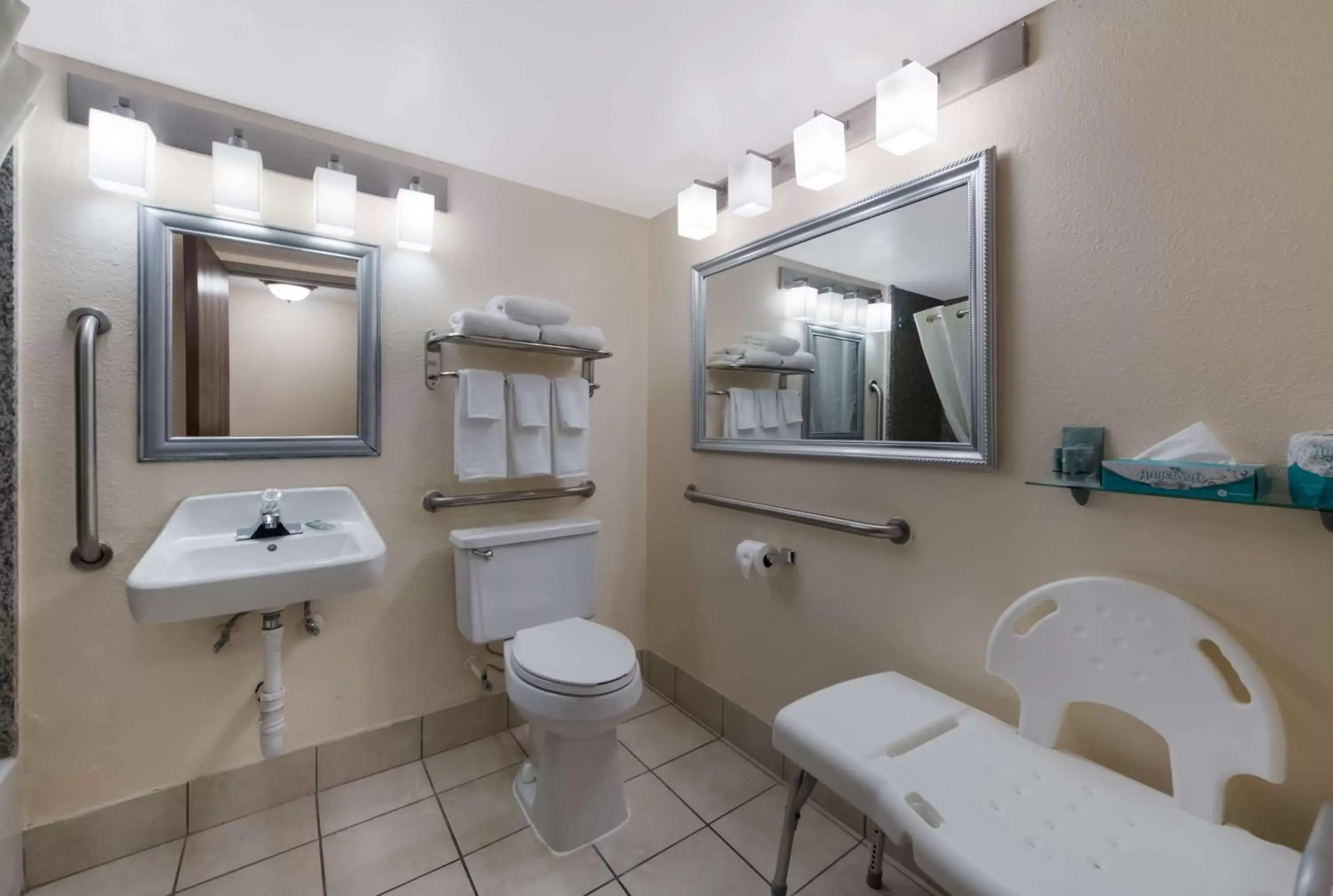 Bathroom in Best Western Hampton Coliseum Inn