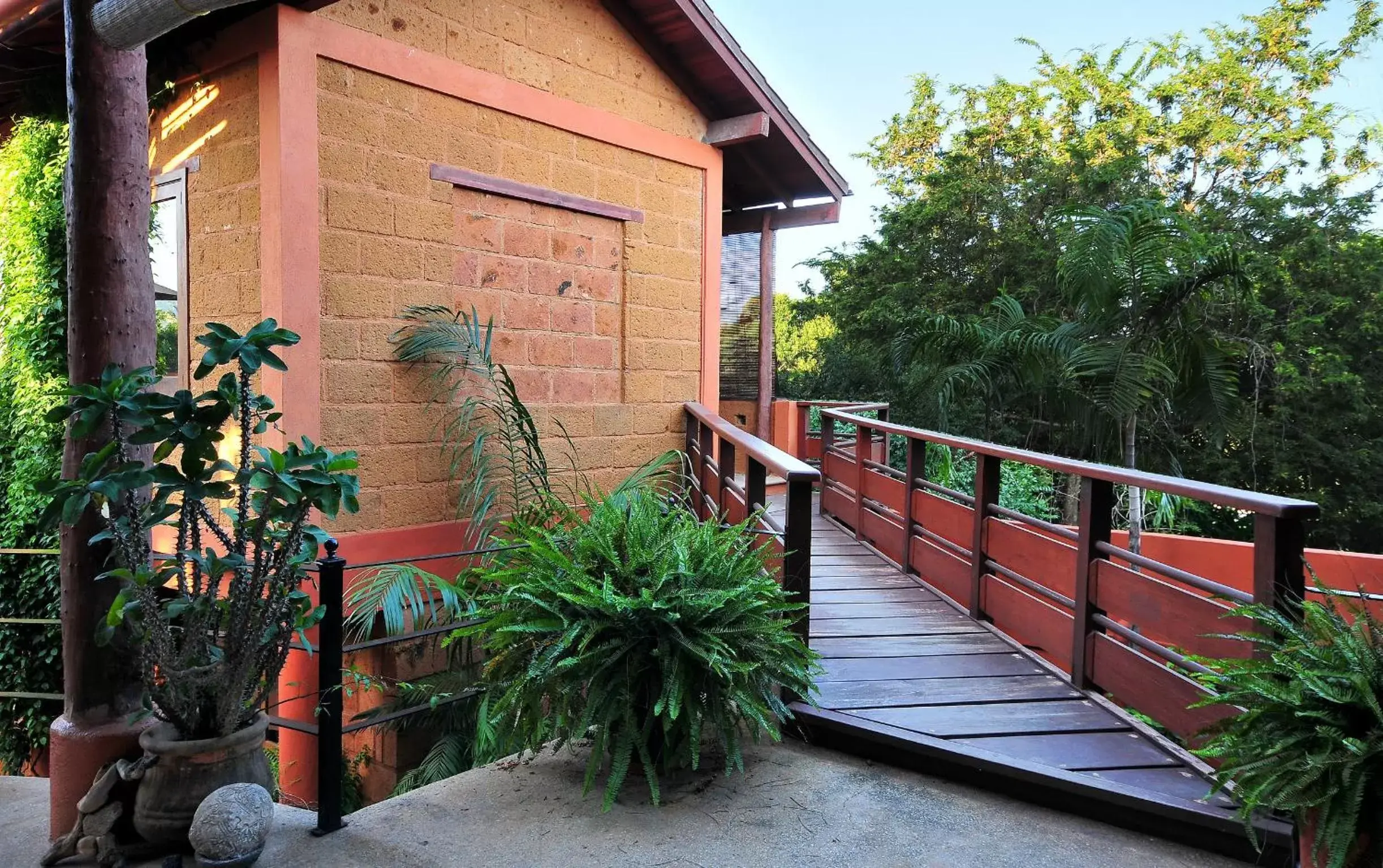 Balcony/Terrace, Property Building in Hotel Casa San Pancho