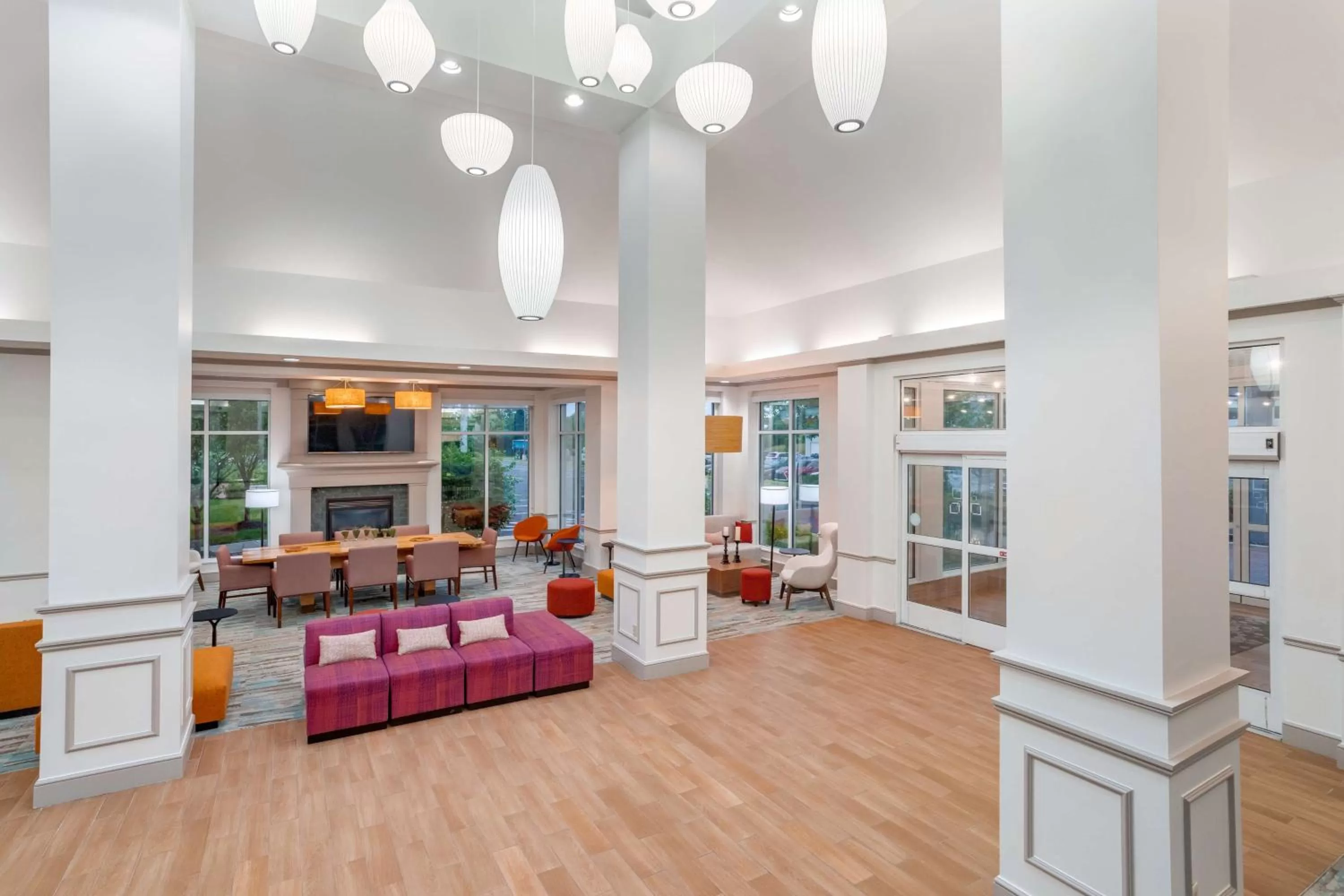 Lobby or reception in Hilton Garden Inn Cincinnati/Sharonville