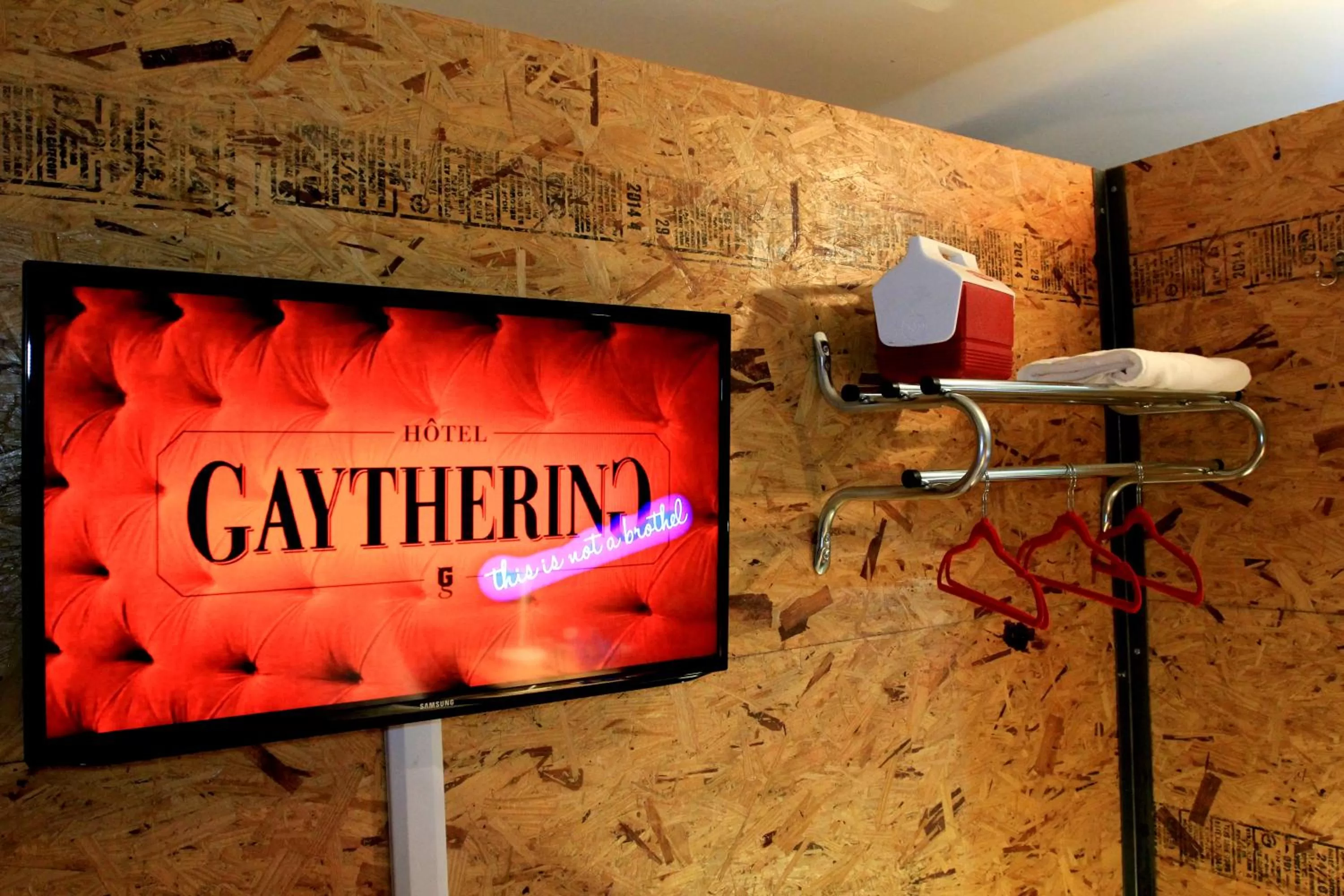 TV and multimedia in Hotel Gaythering - Gay Hotel - All Adults Welcome