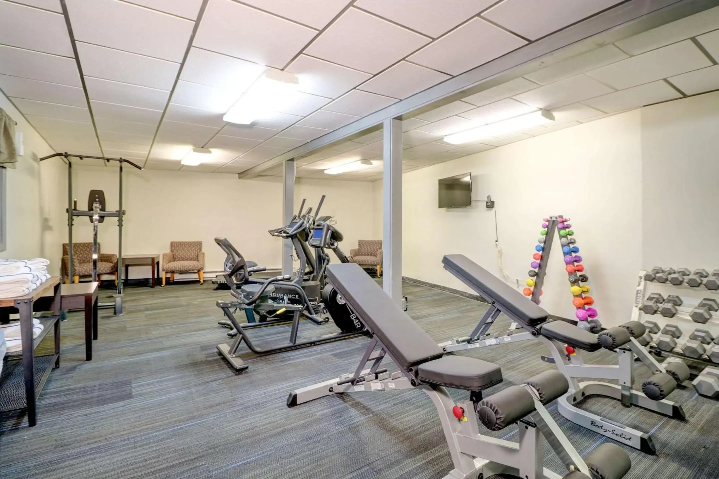 Fitness centre/facilities in Quality Inn & Suites Lincoln I-93 Fitness centre/facilities in Quality Inn & Suites Lincoln I-93