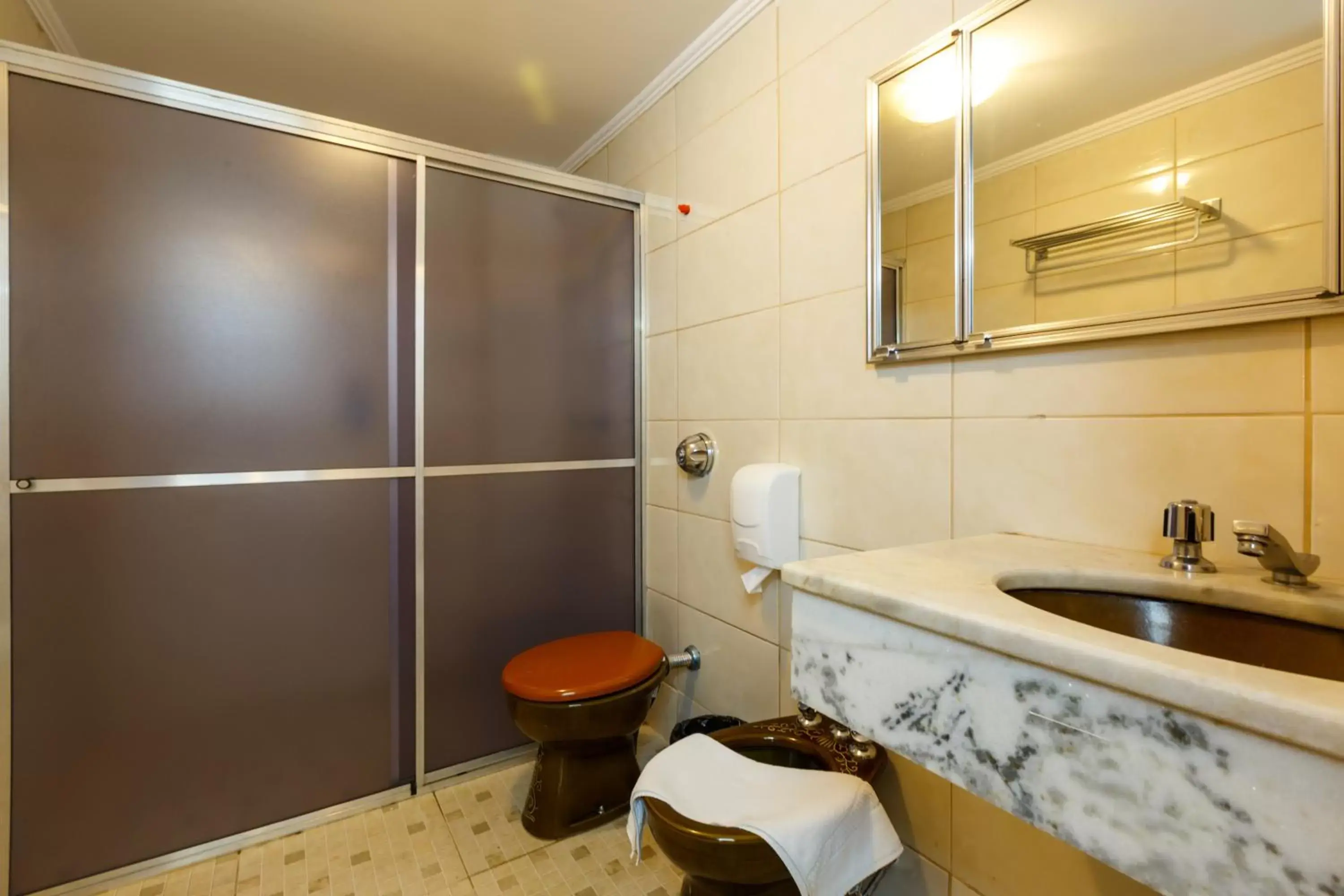 Photo of the whole room, Bathroom in Mirante Hotel